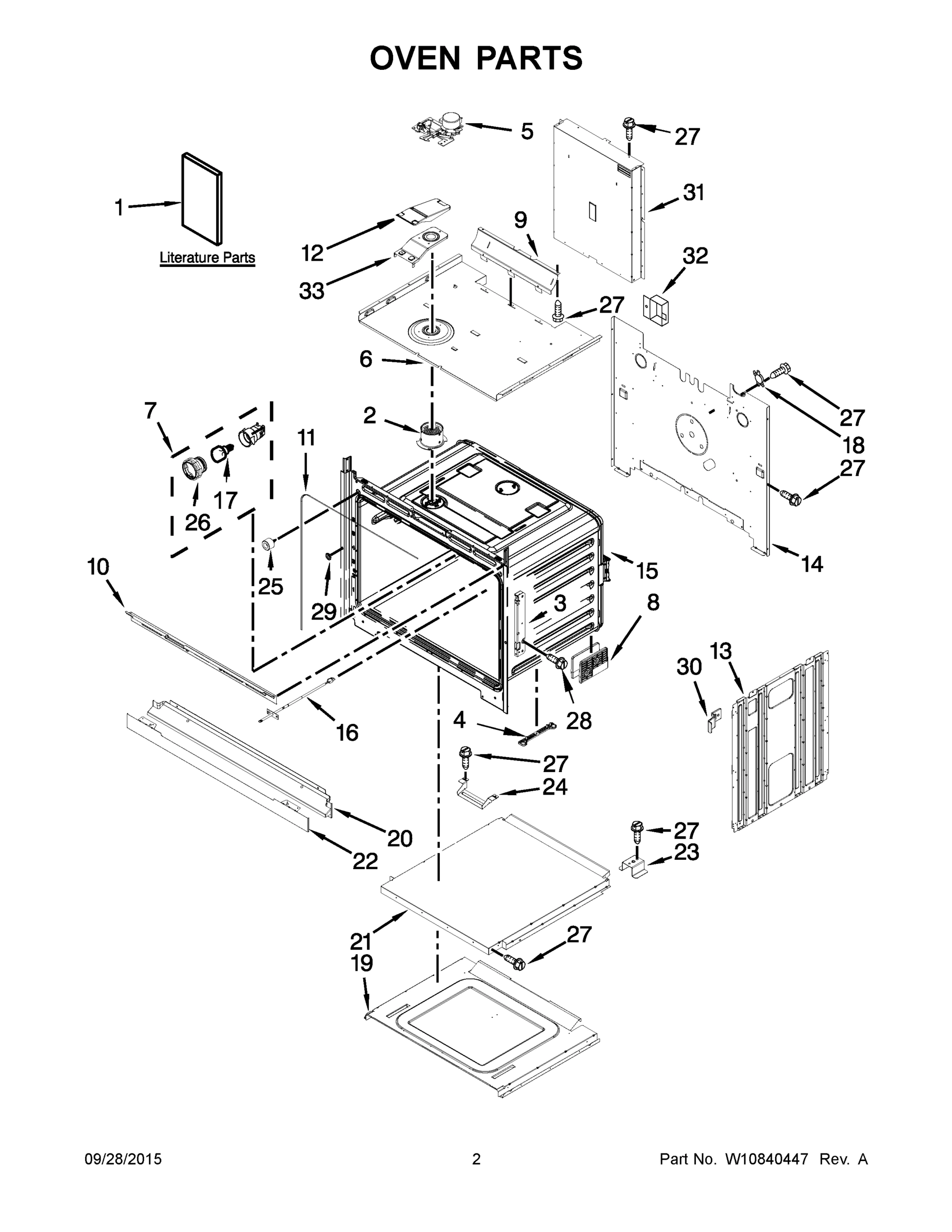 02 - OVEN PARTS