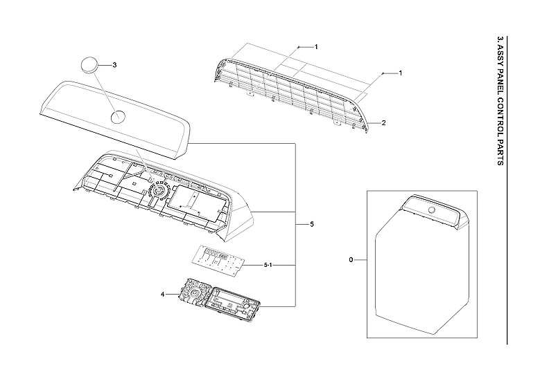 CONTROL PANEL ASSY