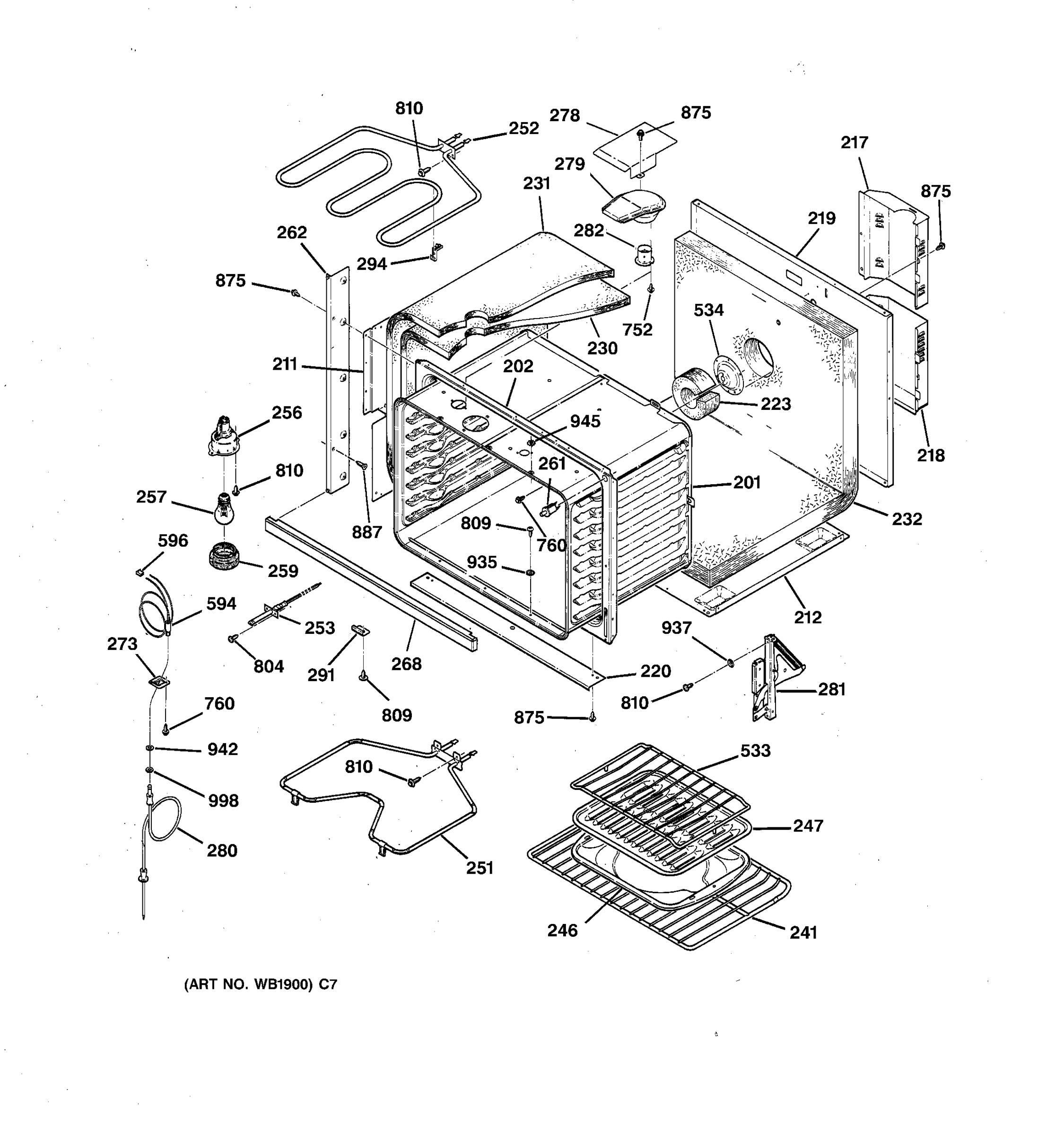 OVEN BODY