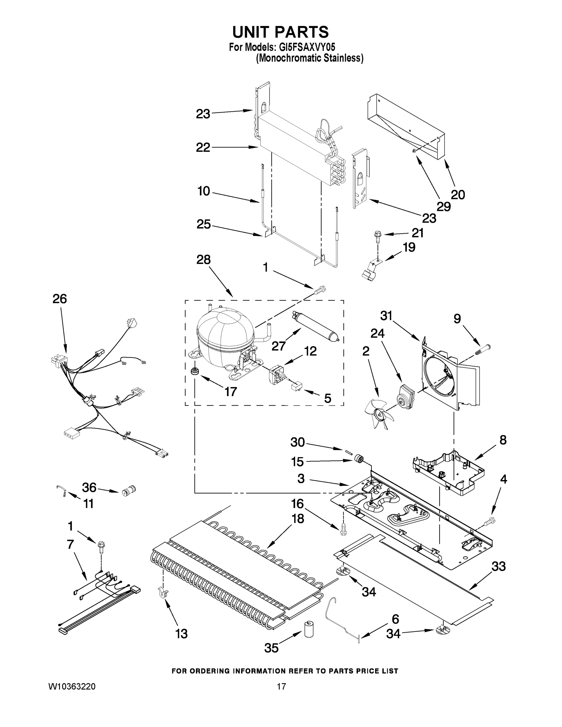 10 - UNIT PARTS