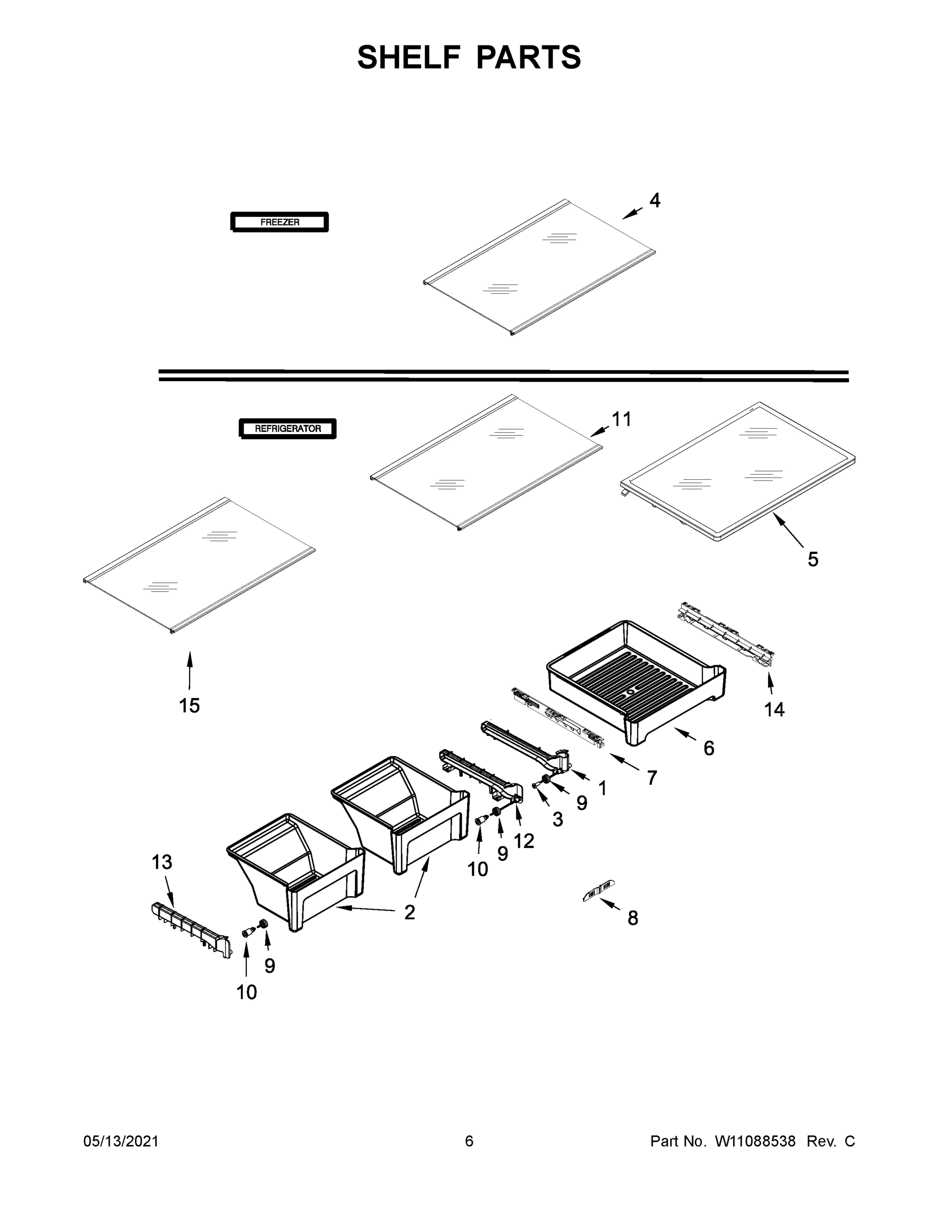 04 - SHELF PARTS