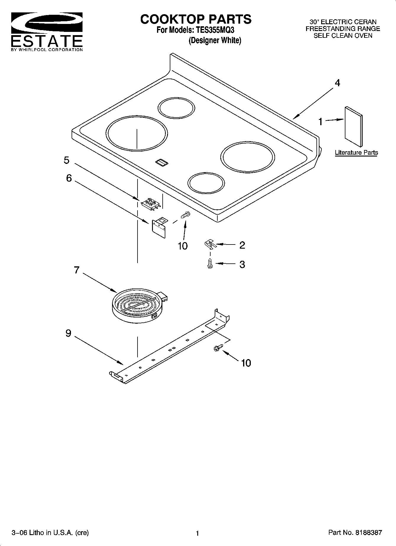 01 - COOKTOP PARTS