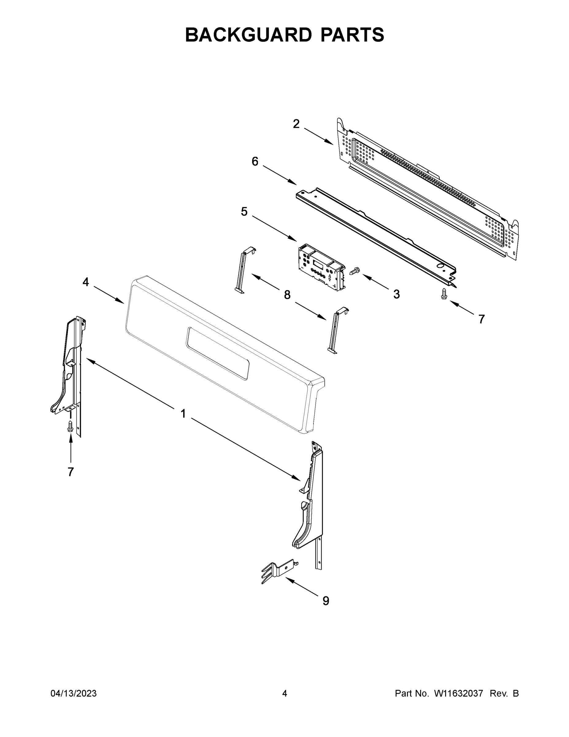 03 - BACKGUARD PARTS
