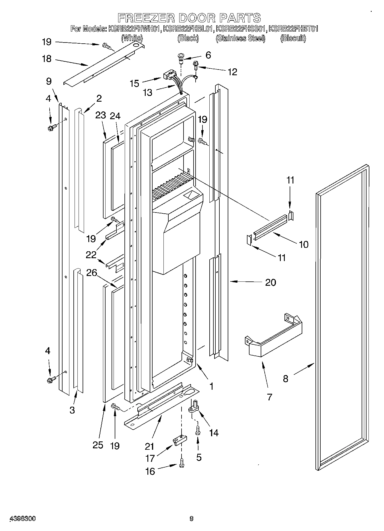 06 - FREEZER DOOR