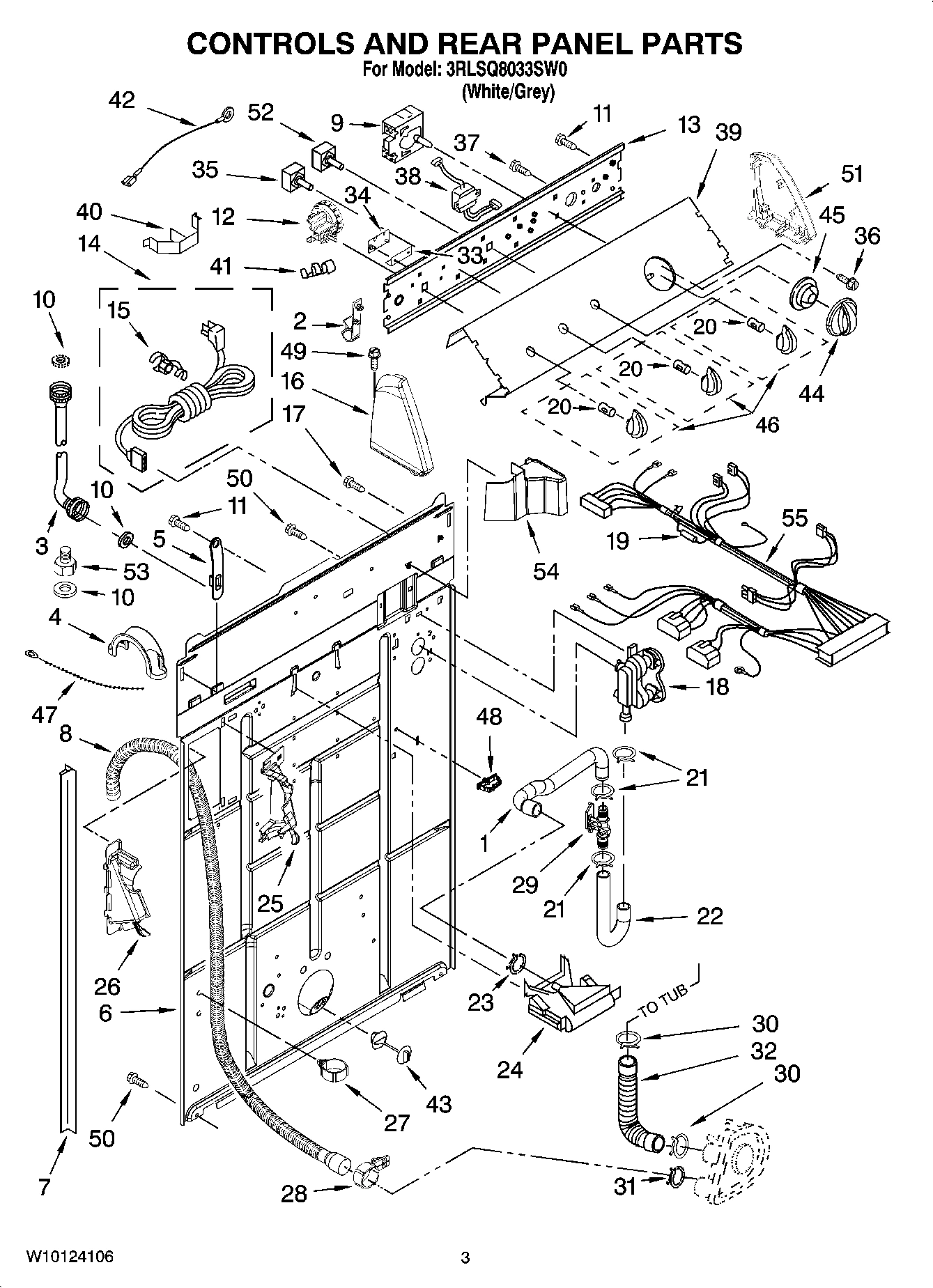 02 - CONTROLS AND REAR PANEL PARTS