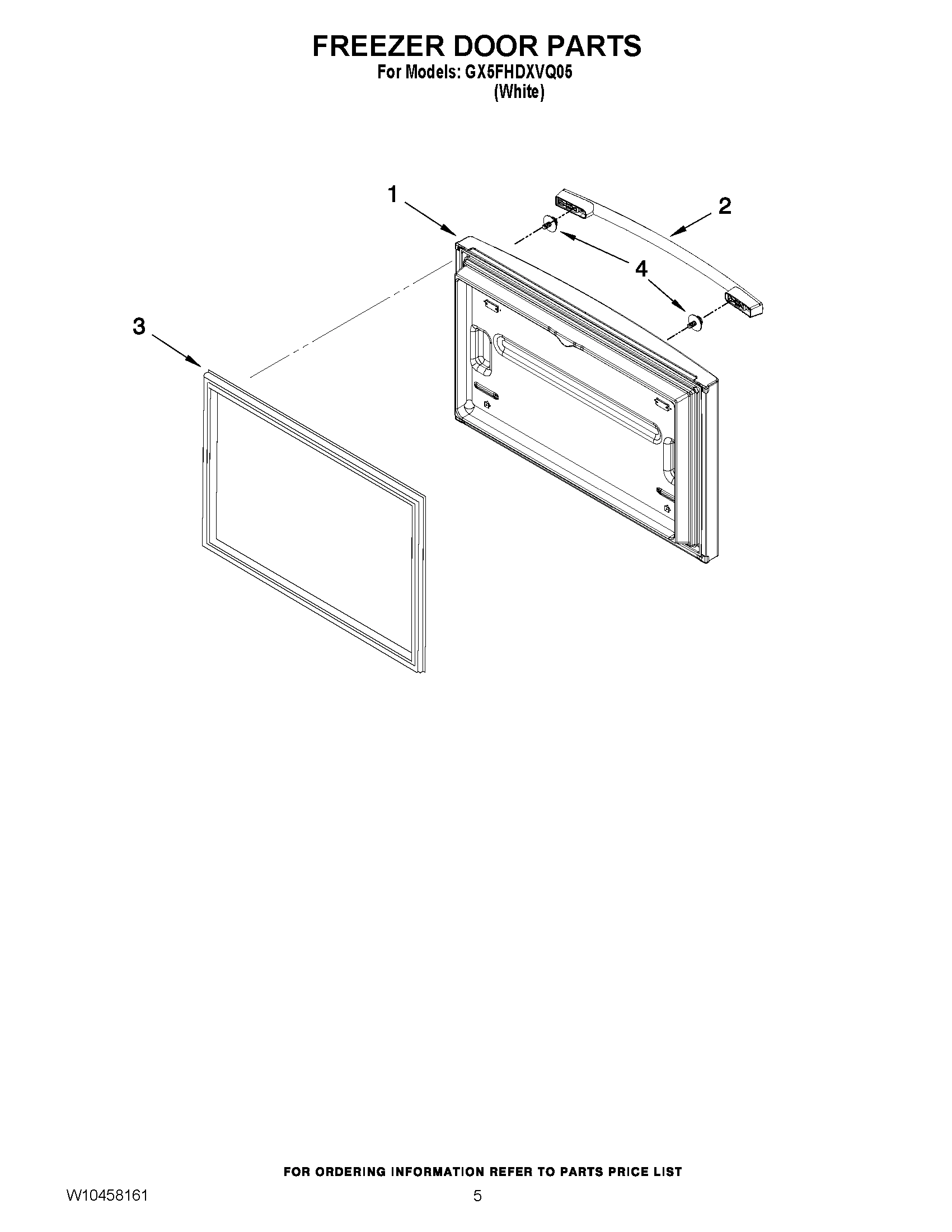 03 - FREEZER DOOR PARTS