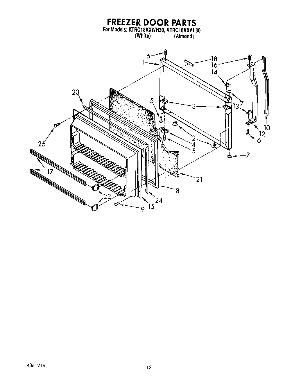 07 - FREEZER DOOR