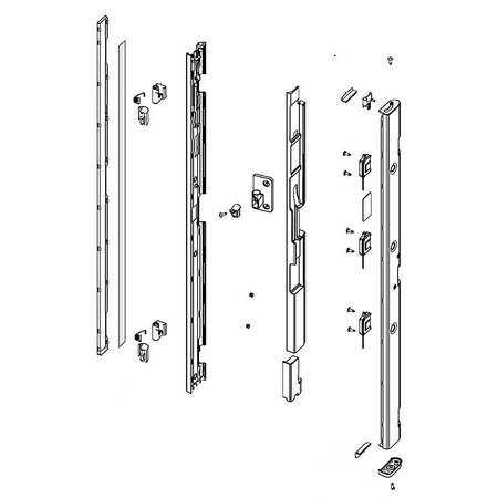 DA97-16749F Samsung Refrigerator French Assem