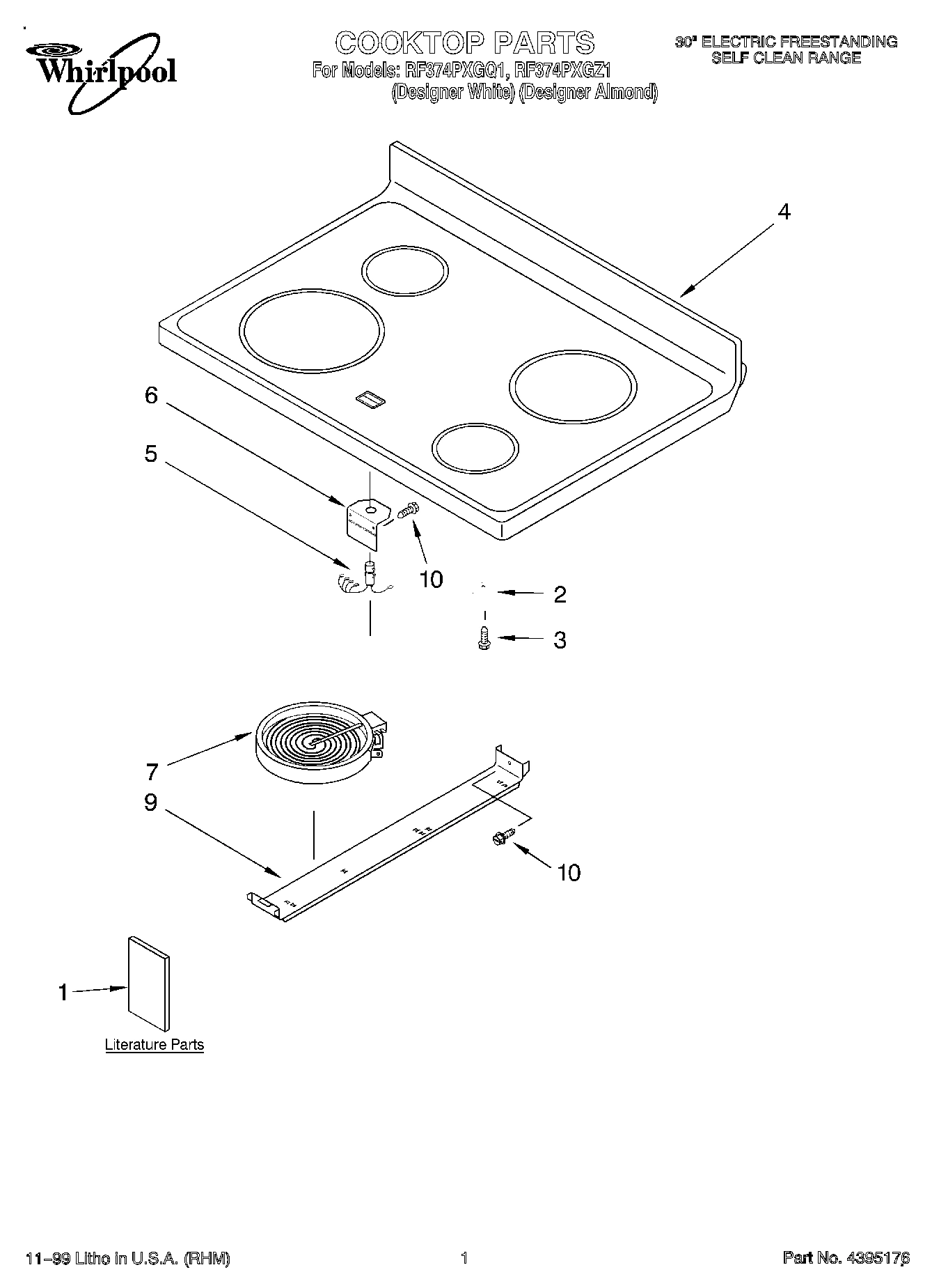 01 - COOKTOP, LITERATURE