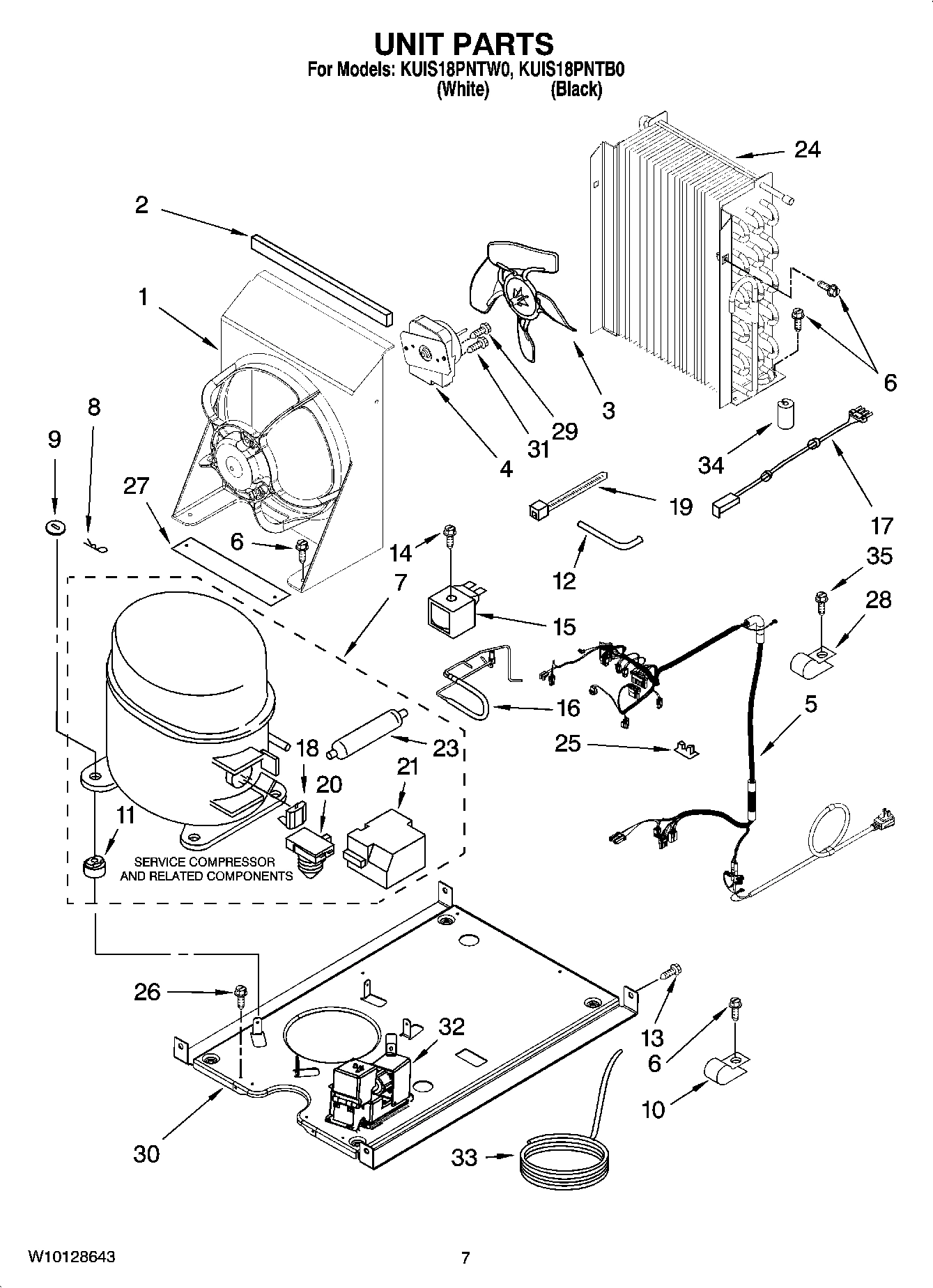 05 - UNIT PARTS, OPTIONAL PARTS