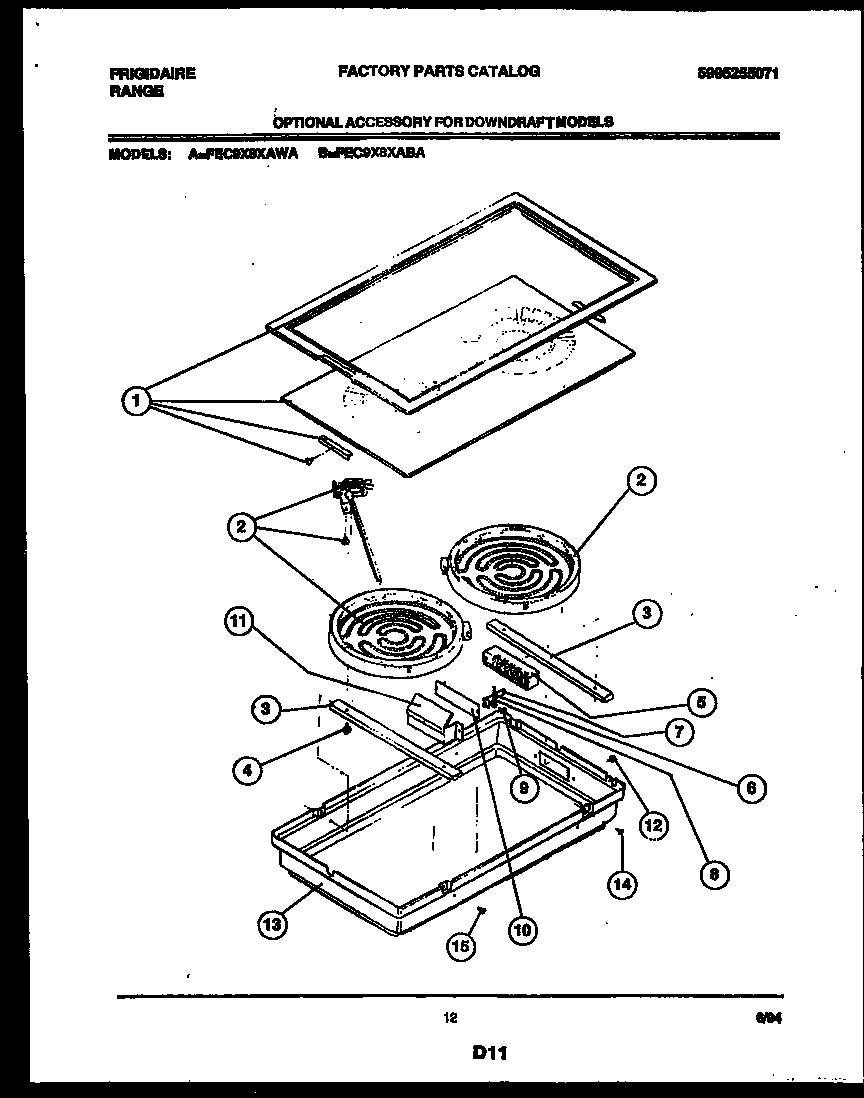 07 - COOKTOP PARTS