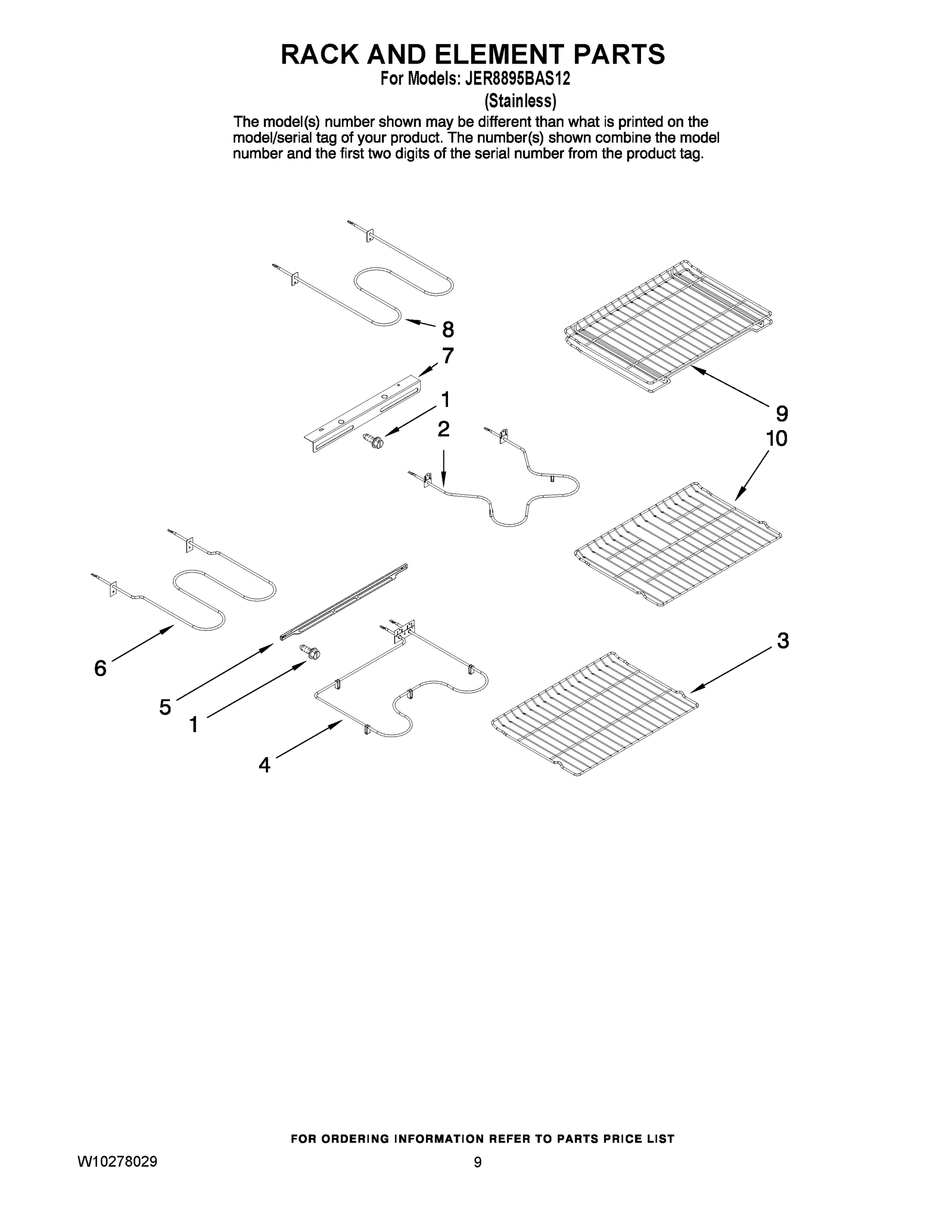 06 - RACK AND ELEMENT PARTS