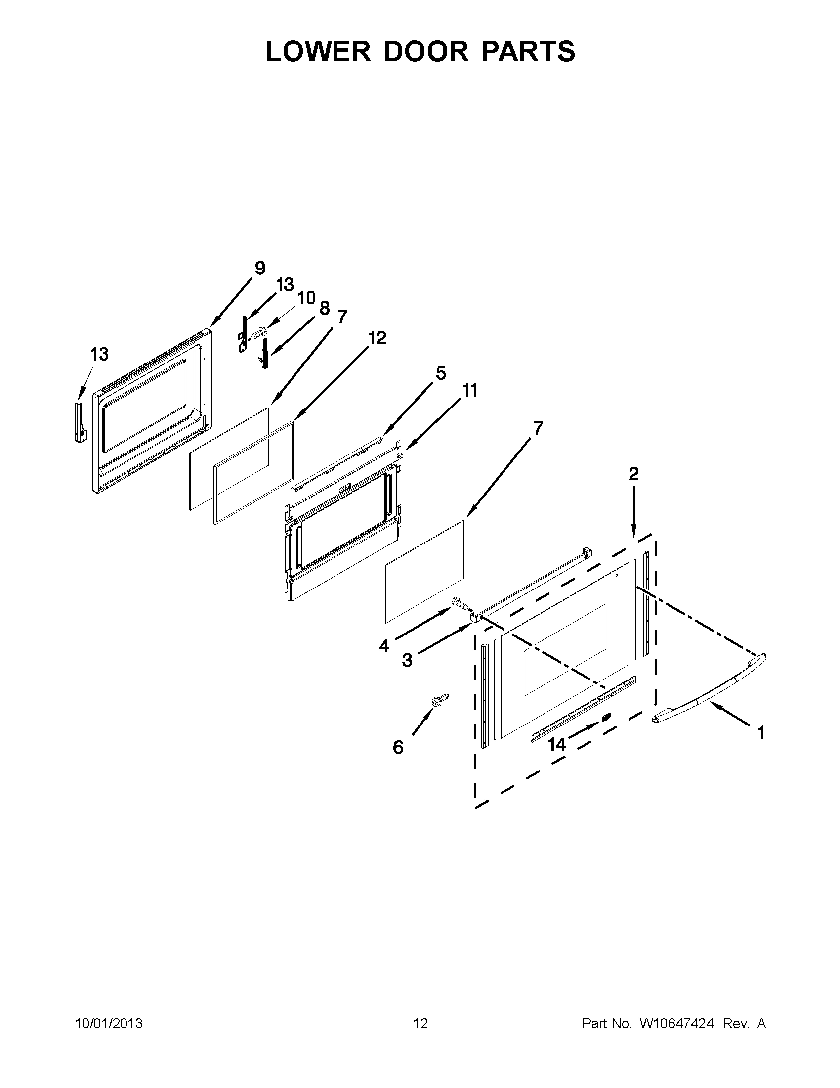 07 - LOWER DOOR PARTS