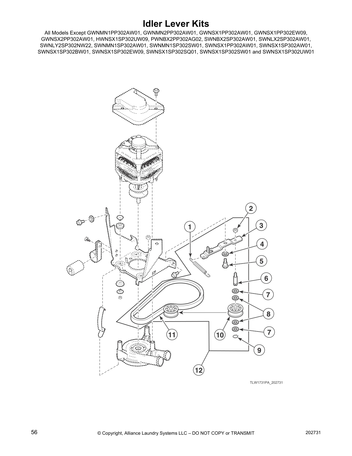 Idler Lever Kits