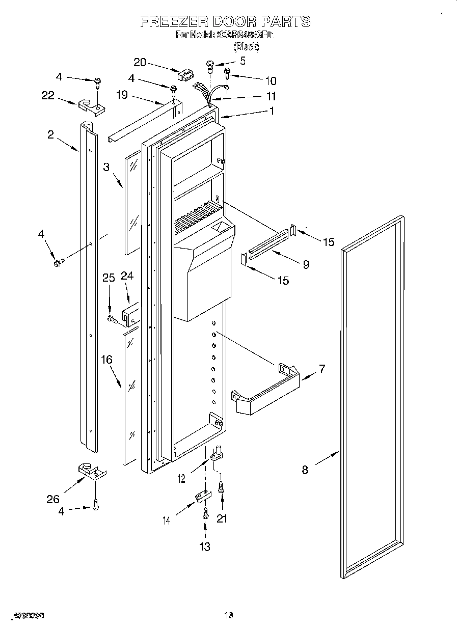 08 - FREEZER DOOR