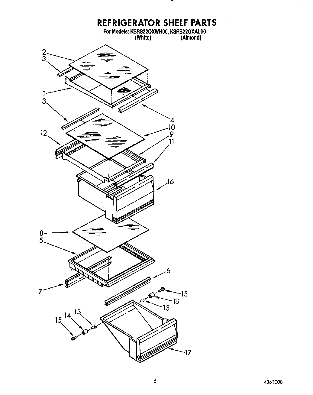 04 - REFRIGERATOR SHELF