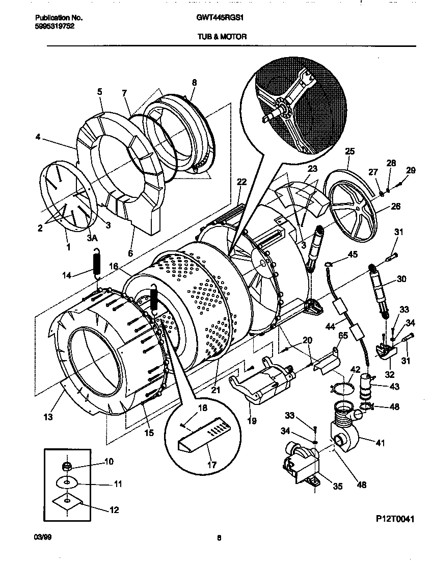 04 - TUB & MOTOR