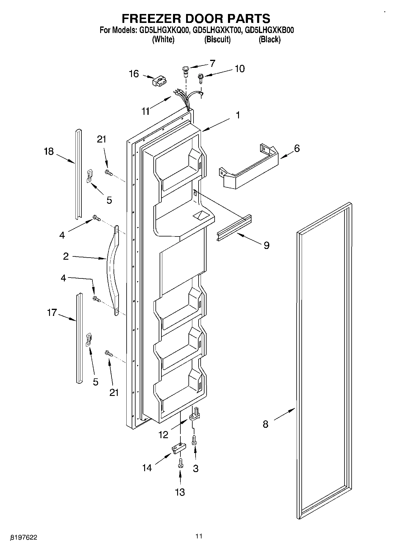 07 - FREEZER DOOR
