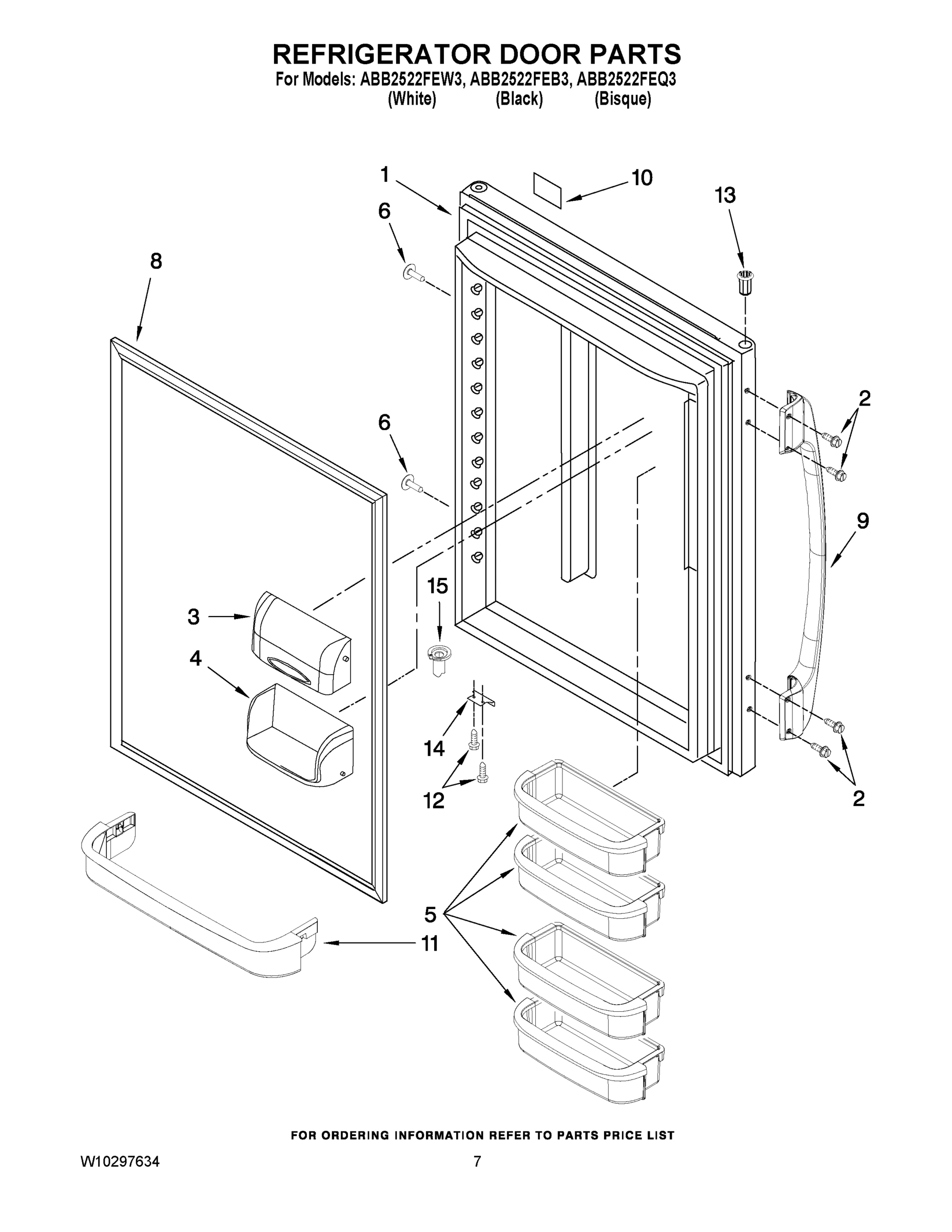 05 - REFRIGERATOR DOOR PARTS