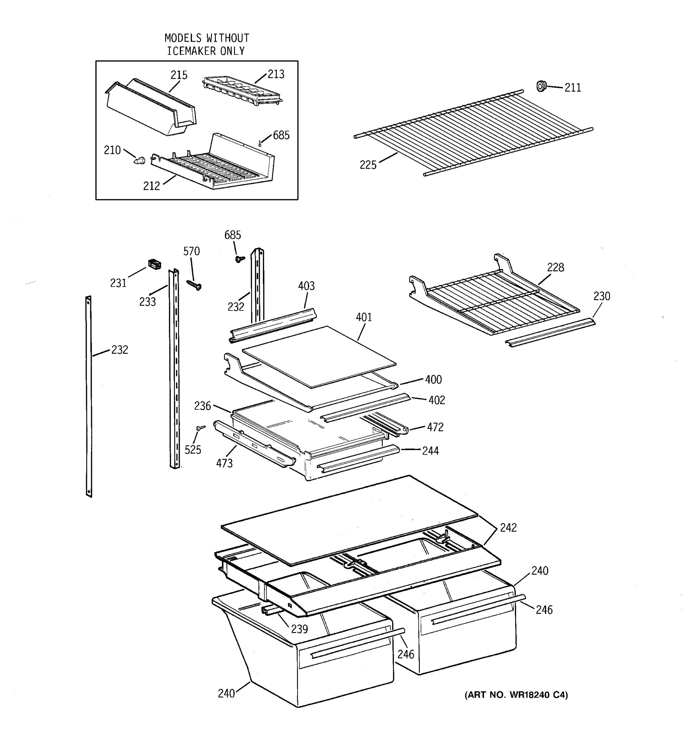 SHELF PARTS