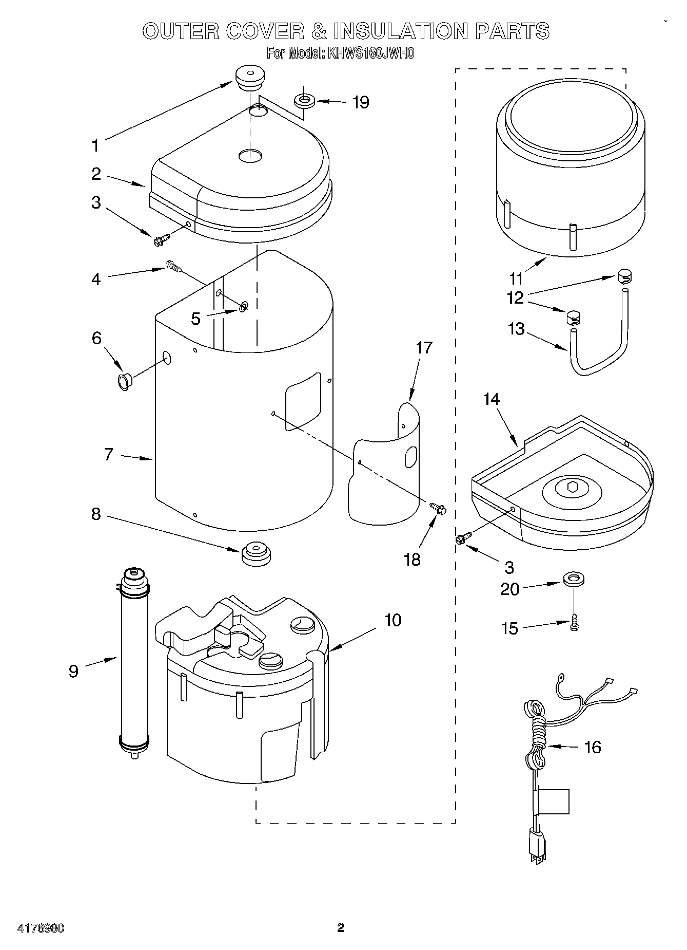 02 - OUTER COVER & INSULATION, LITERATURE