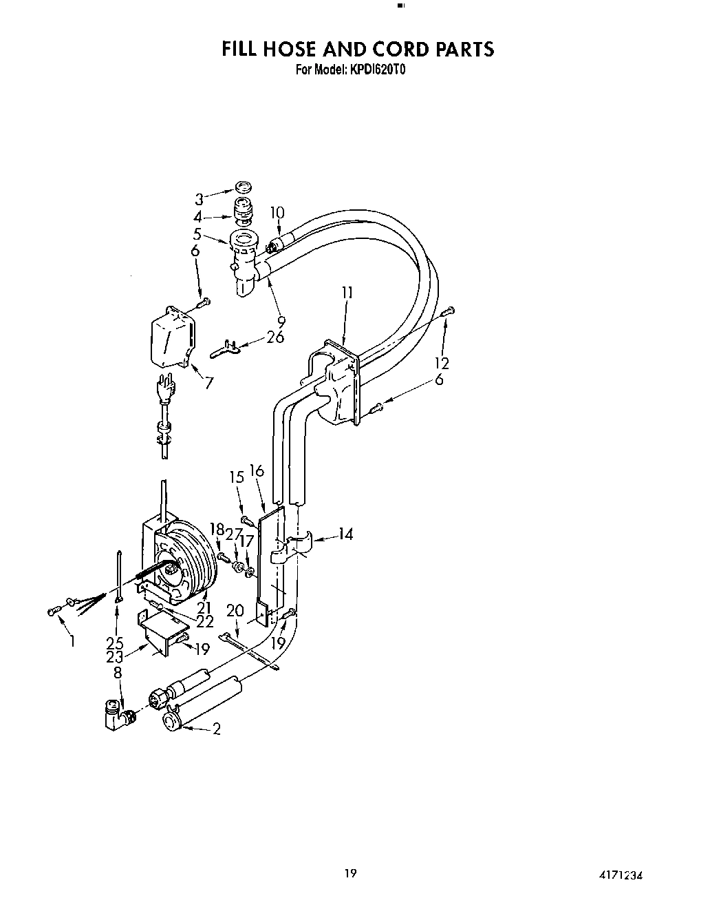 16 - FILL HOSE AND CORD