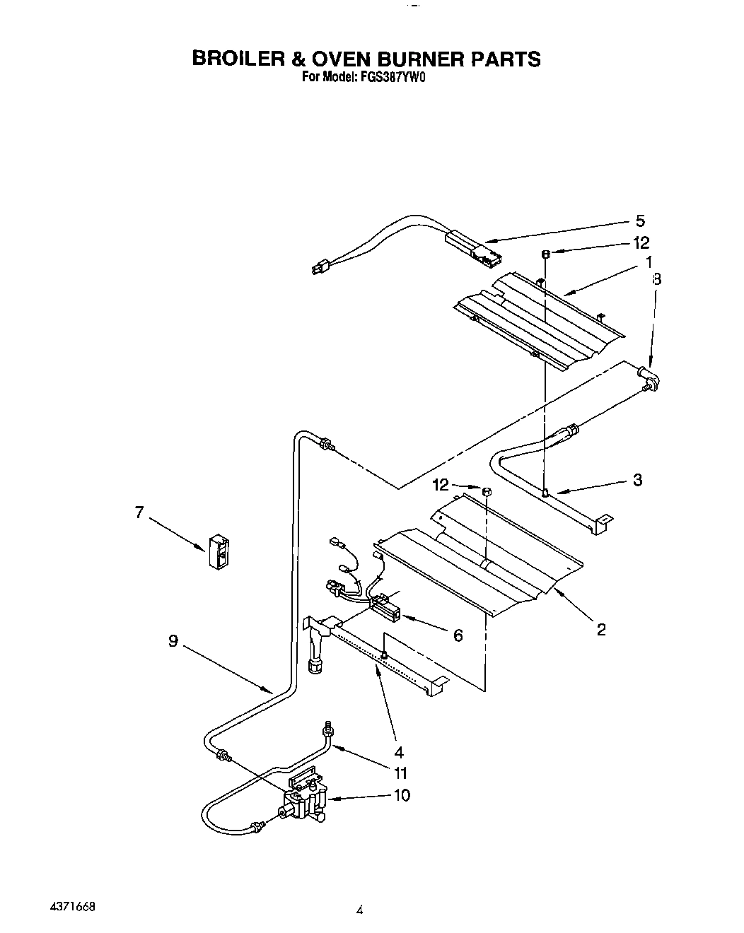 04 - BROILER & OVEN BURNER