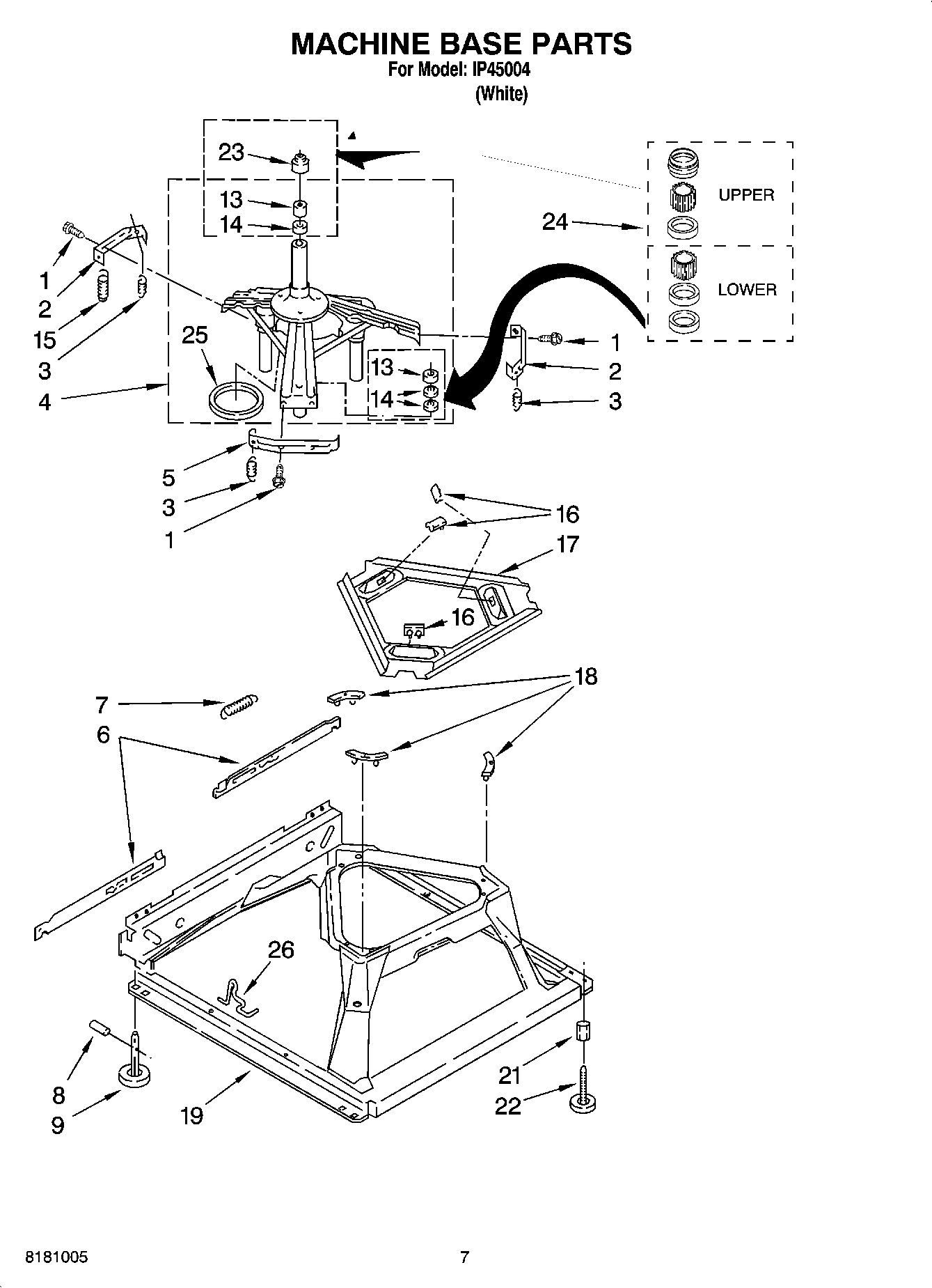 04 - MACHINE BASE PARTS
