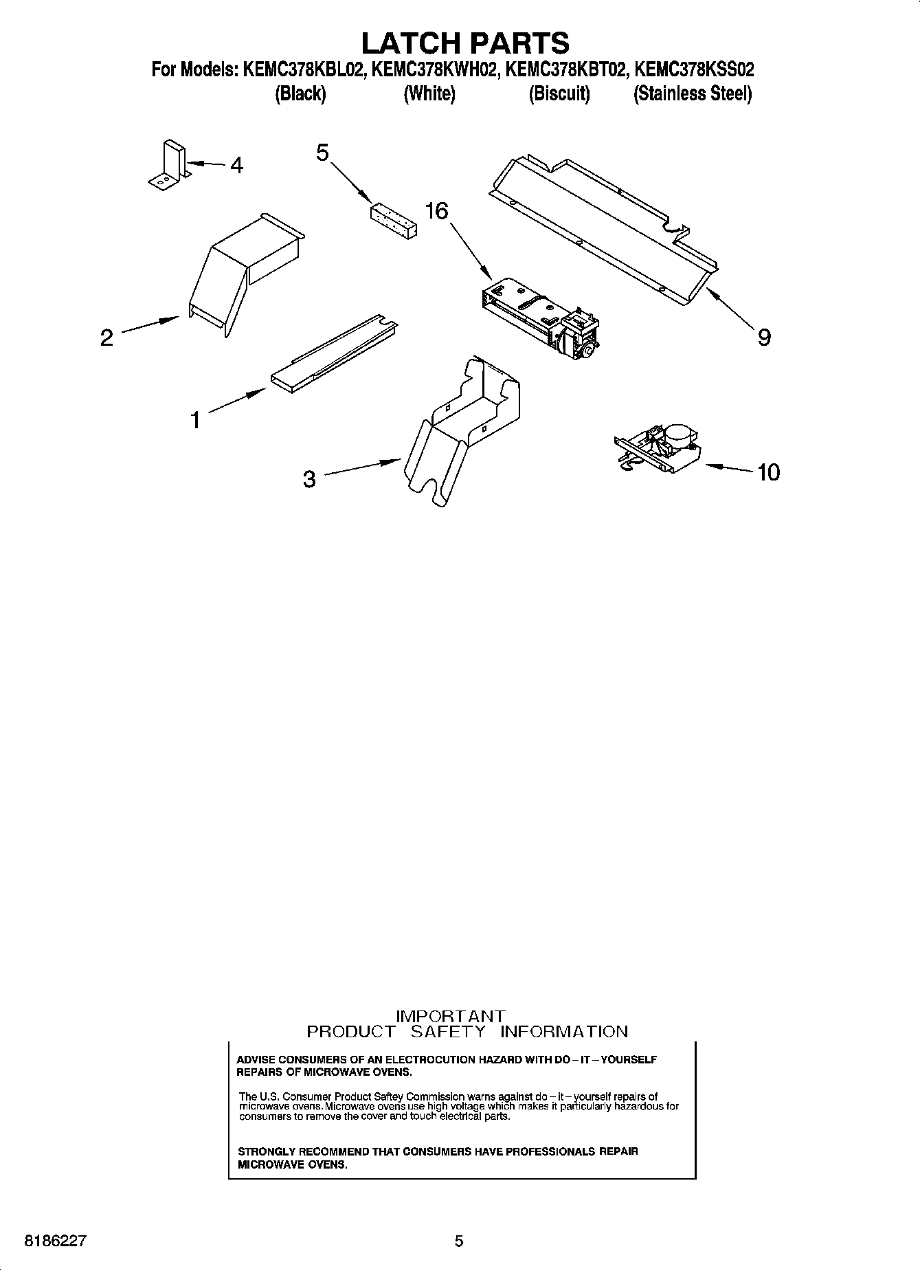 04 - LATCH PARTS