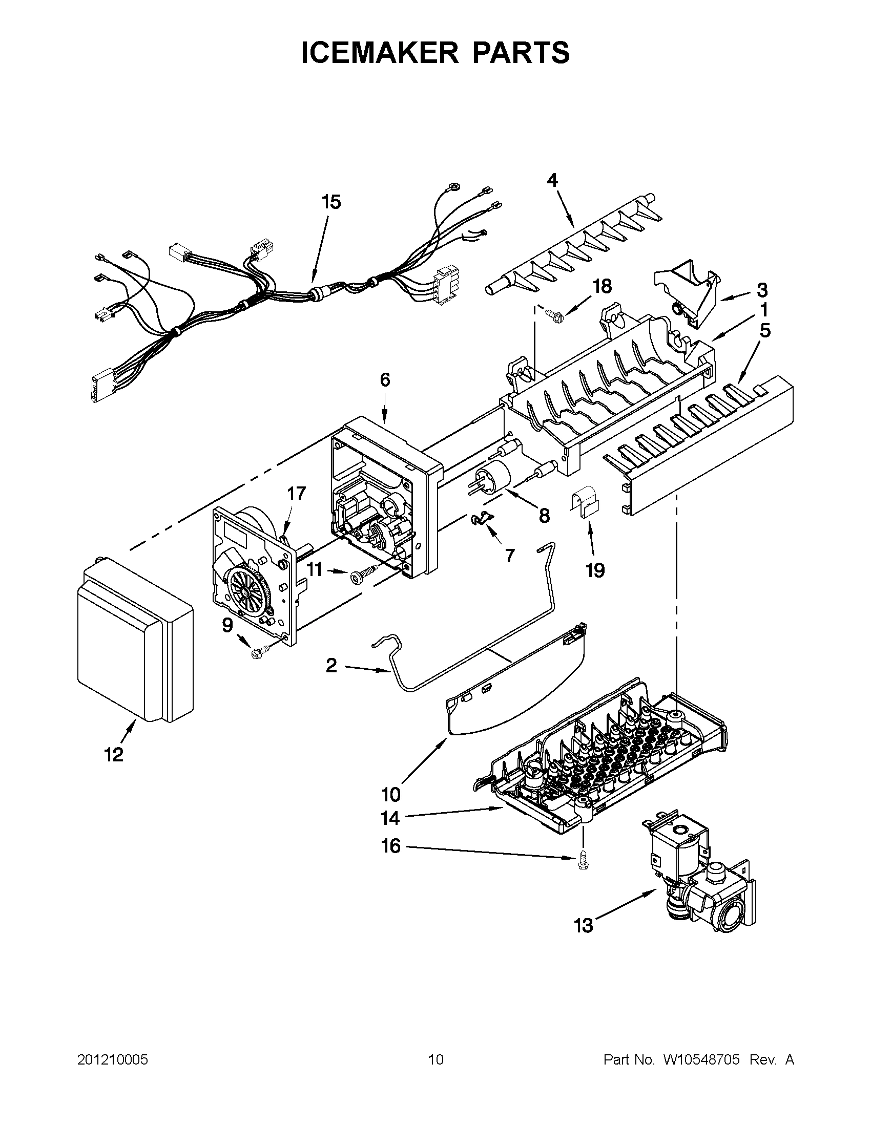 05 - ICEMAKER PARTS