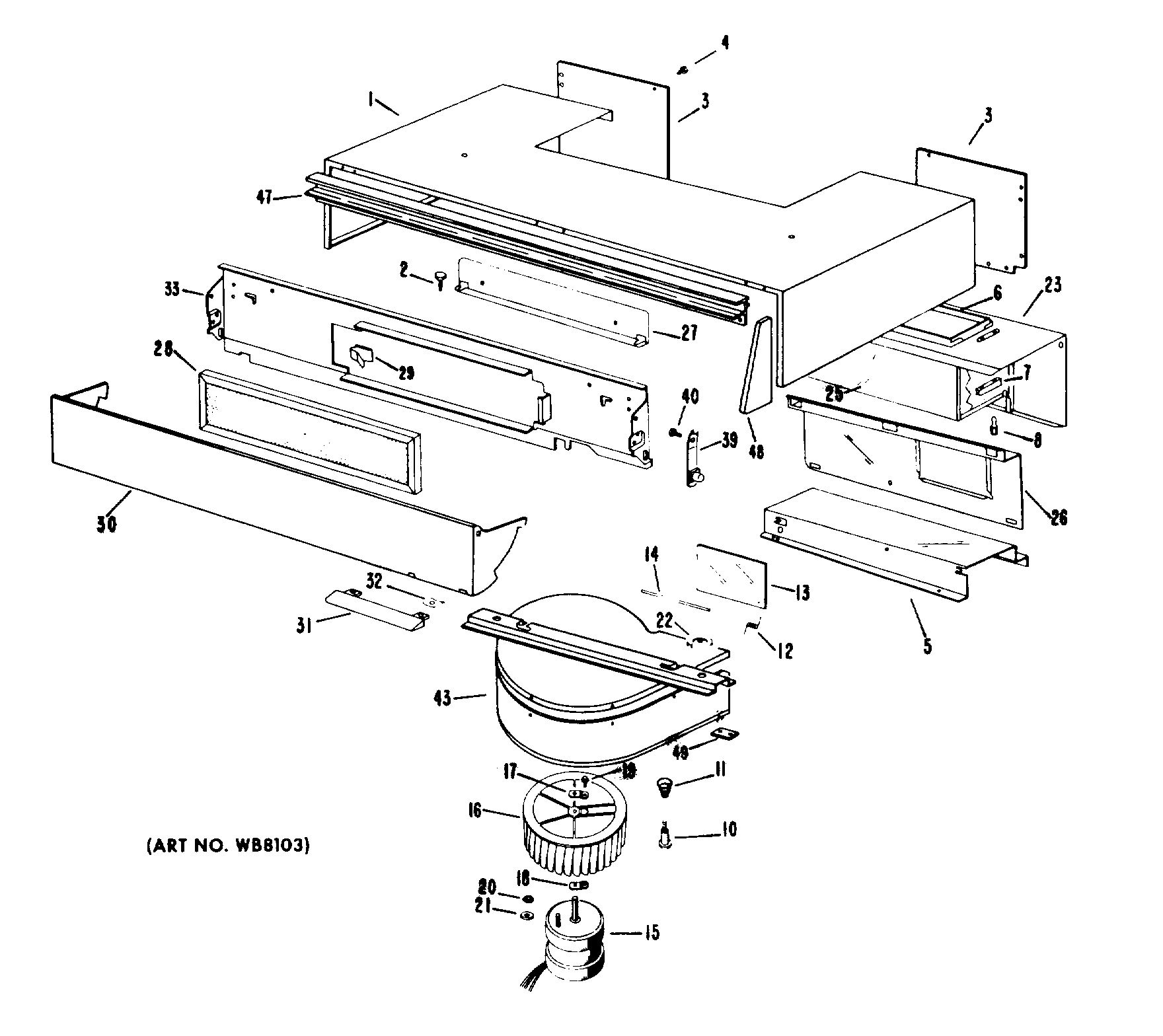 BLOWER PARTS ONLY