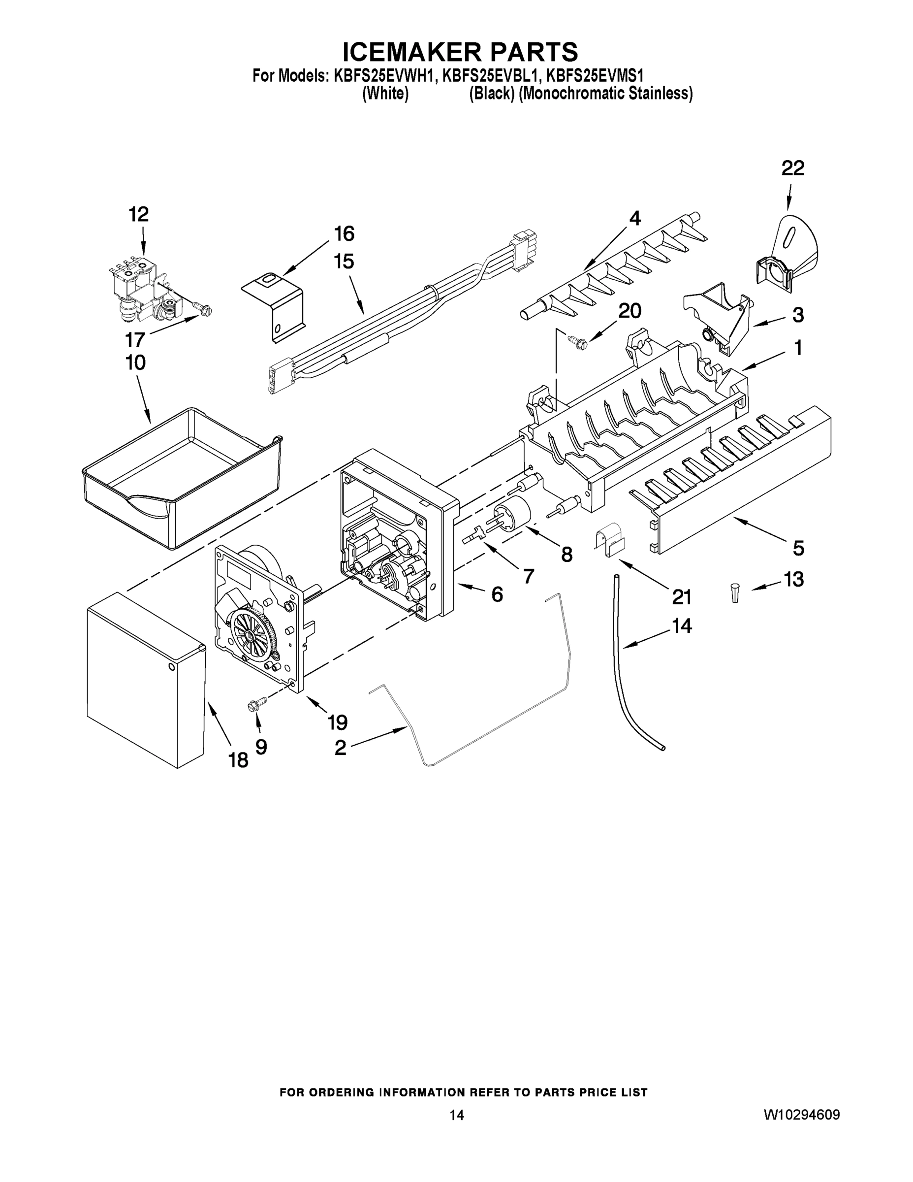 08 - ICEMAKER PARTS