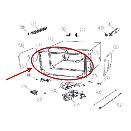 522994 Fisher & Paykel Dishwasher Trim Seal K