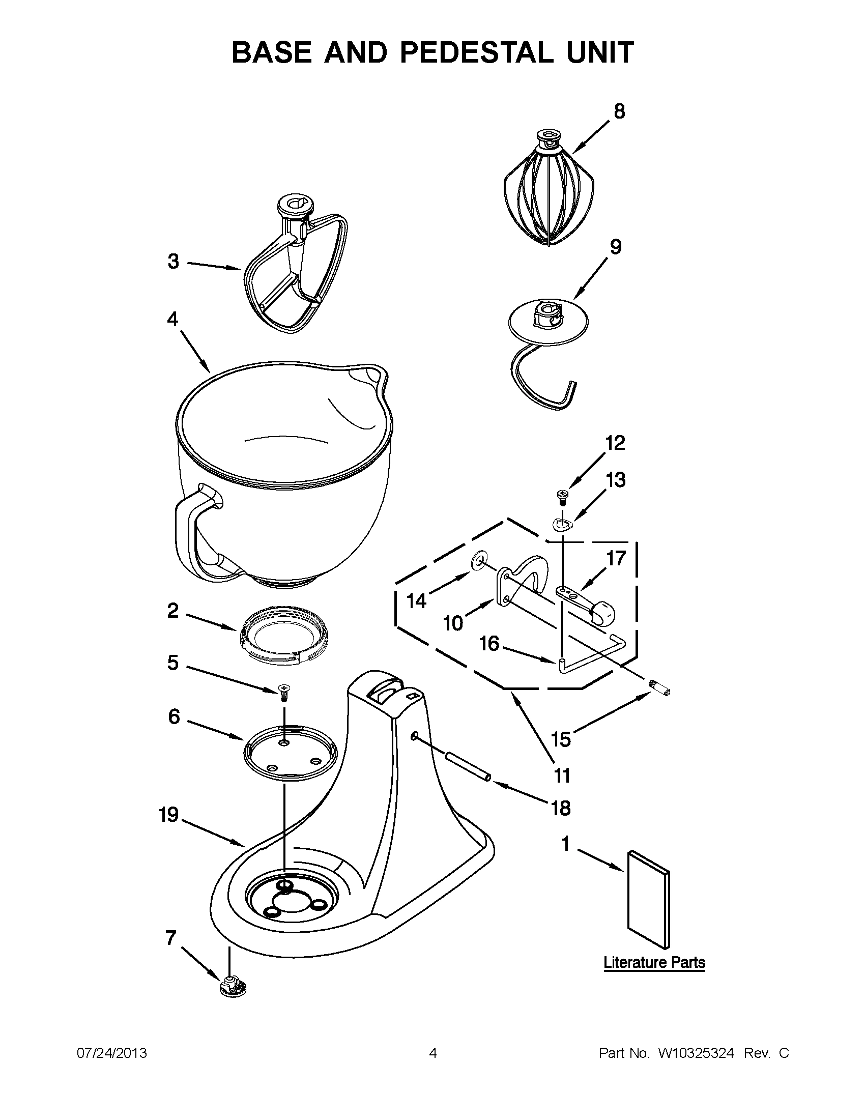02 - BASE AND PEDESTAL UNIT