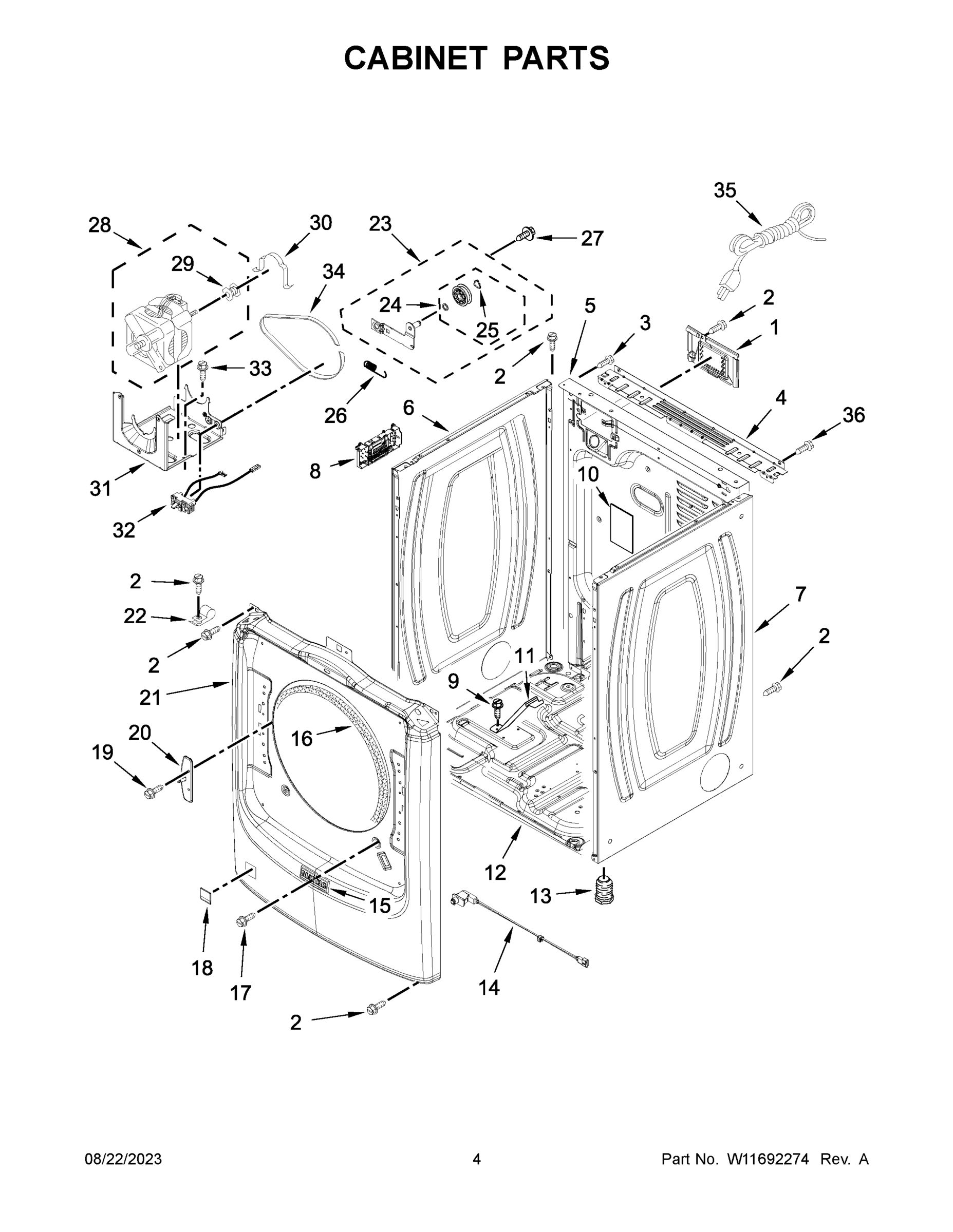 03 - CABINET PARTS