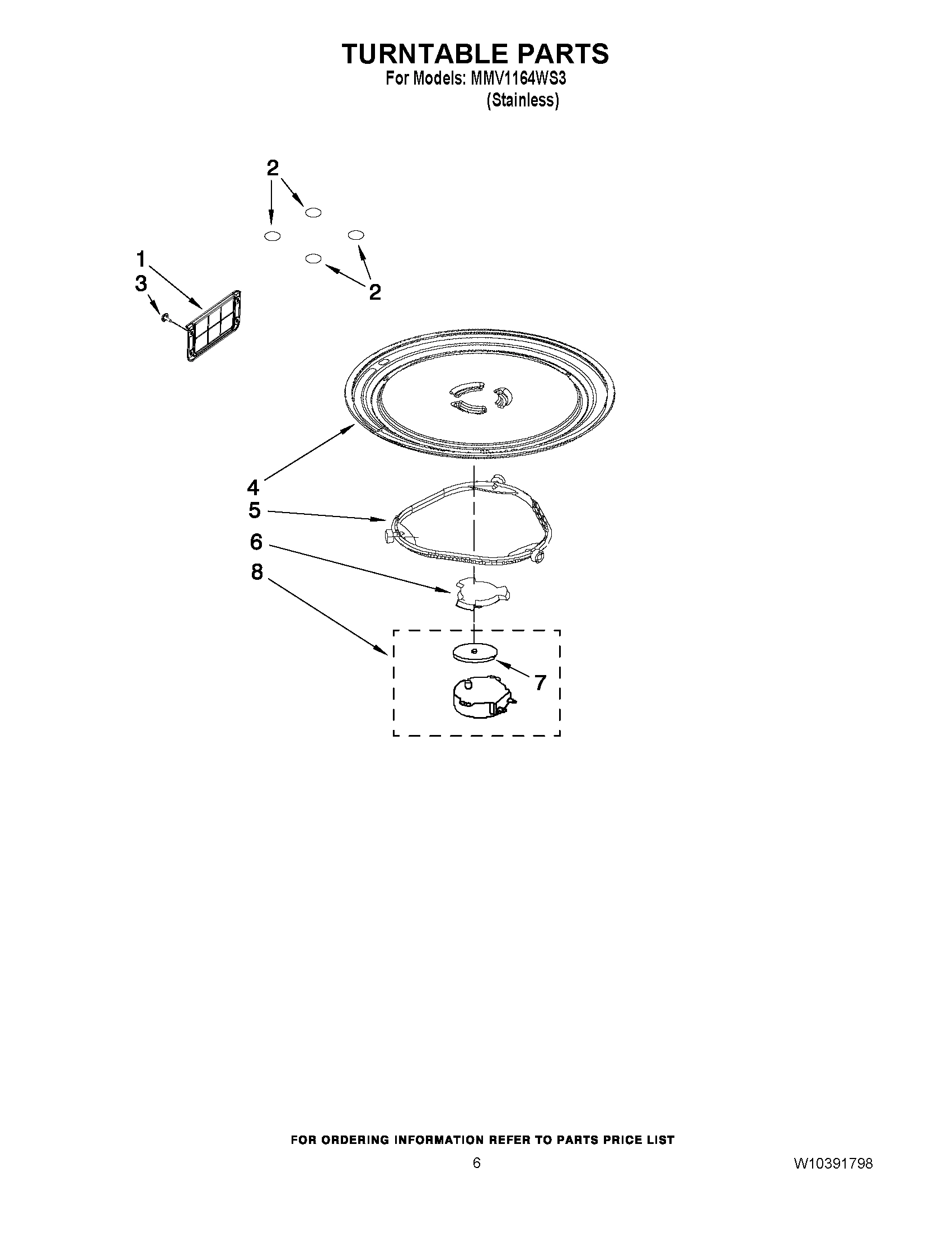 05 - TURNTABLE PARTS