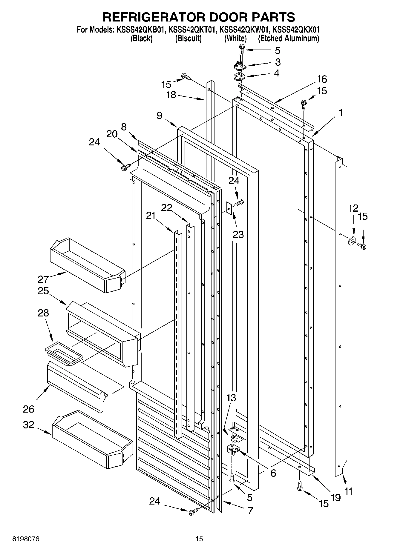 10 - REFRIGERATOR DOOR