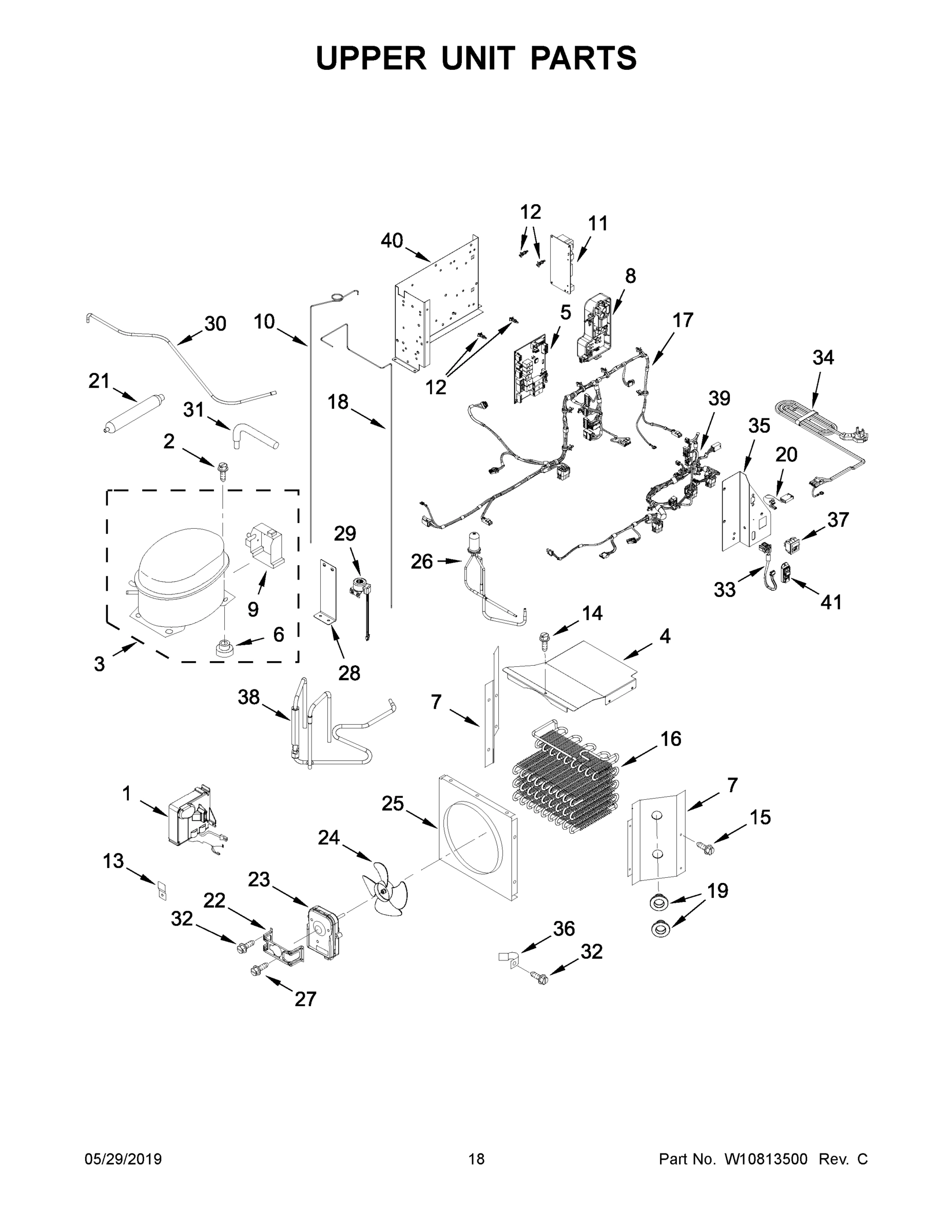 10 - UPPER UNIT PARTS