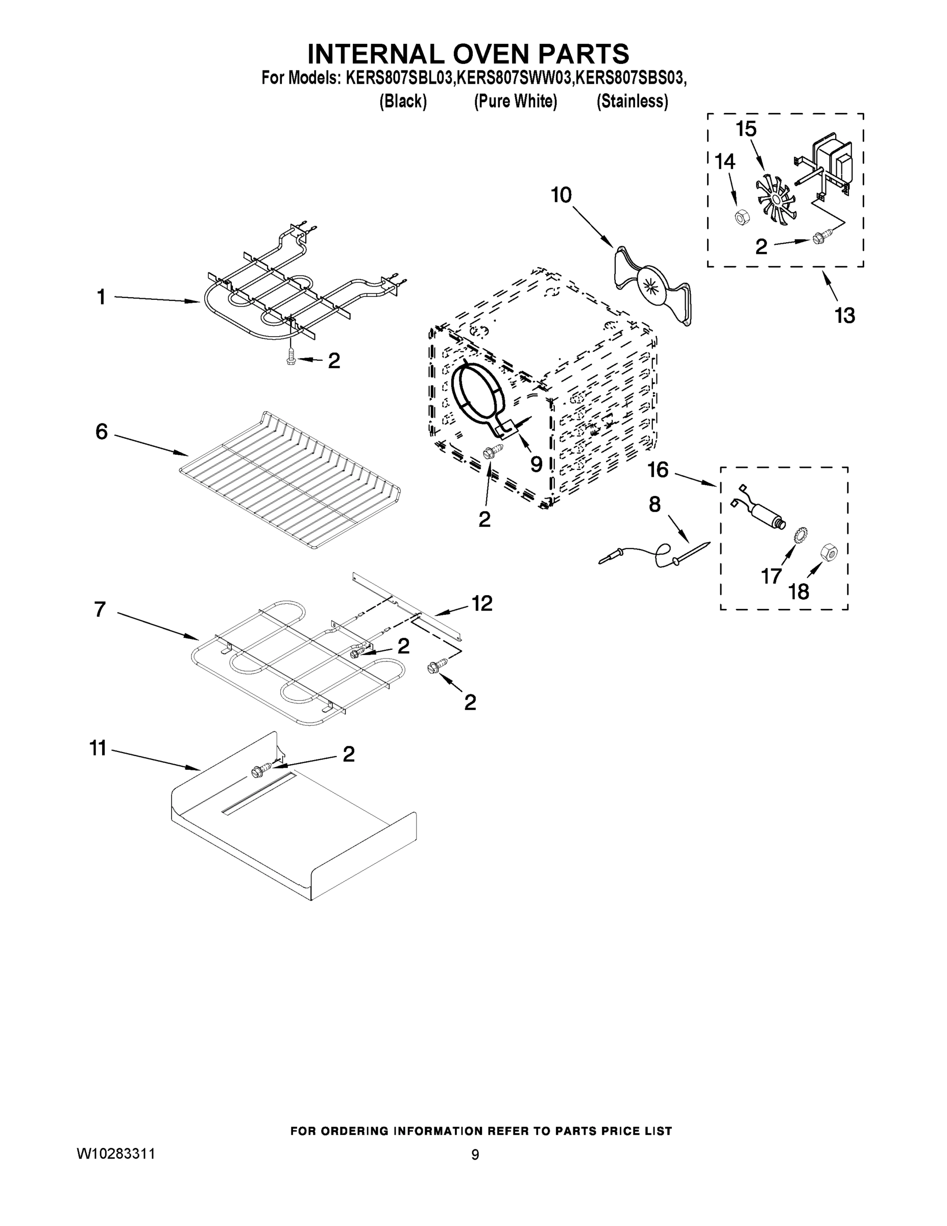 06 - INTERNAL OVEN PARTS