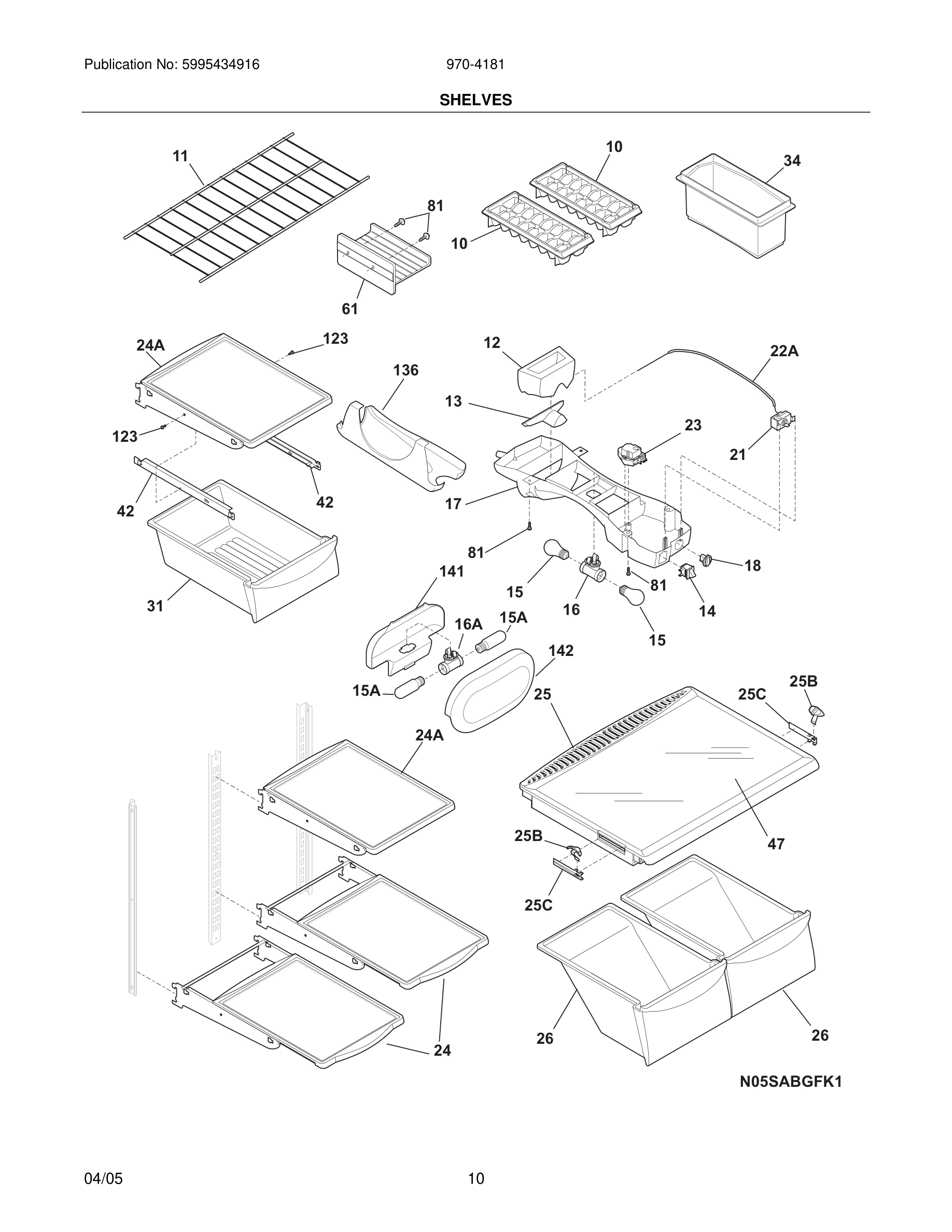 11 - SHELVES