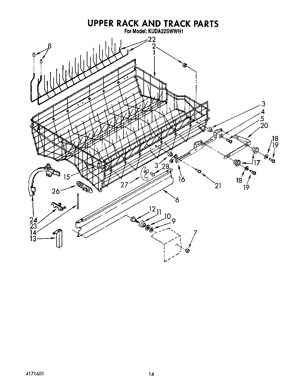 11 - UPPER RACK AND TRACK