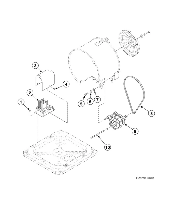 Motor And Belt