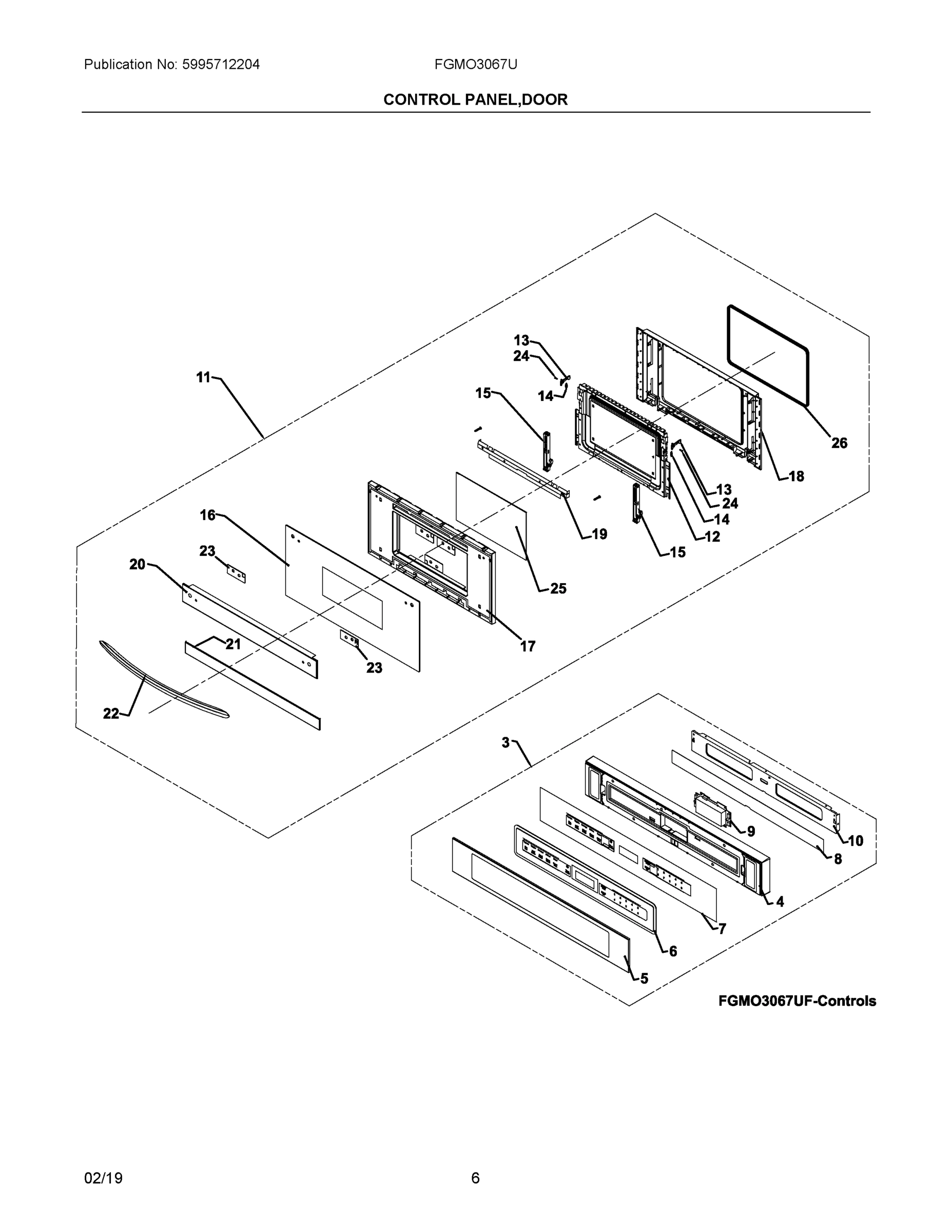 03 - CONTROL PANEL,DOOR