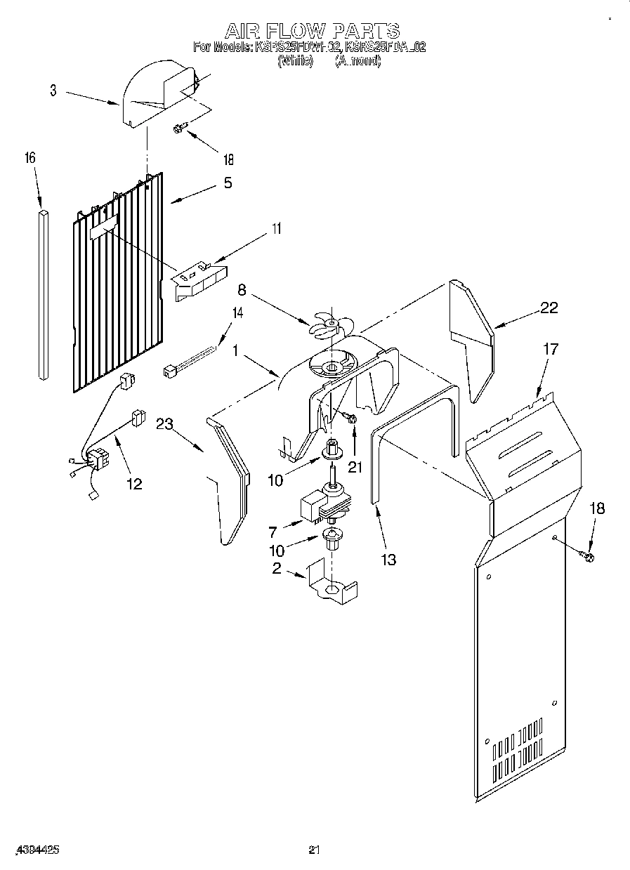 12 - AIRFLOW, LIT/OPTIONAL