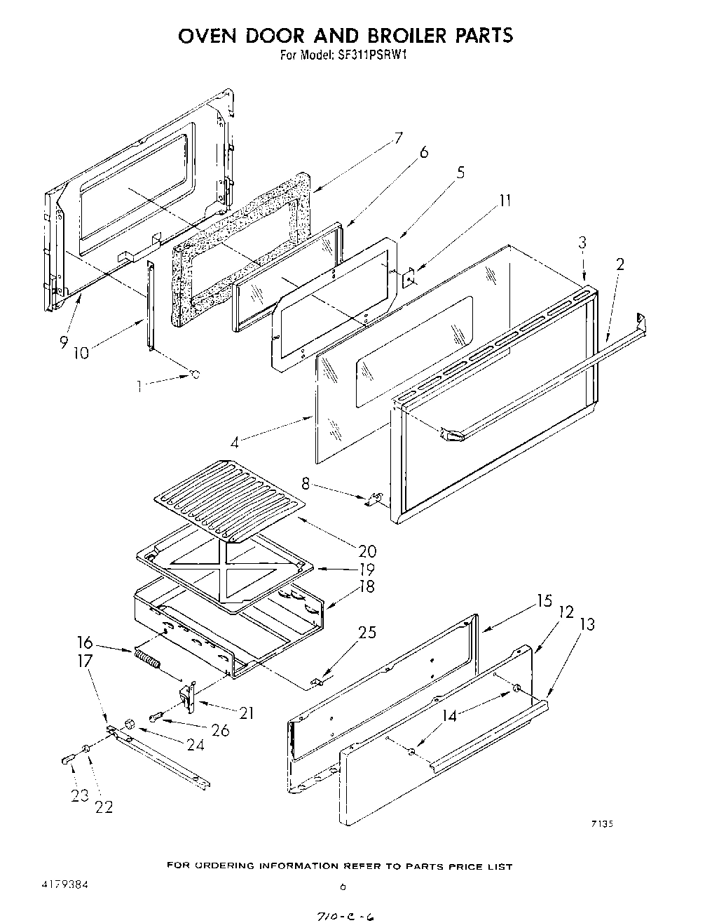05 - OVEN DOOR AND BROILER