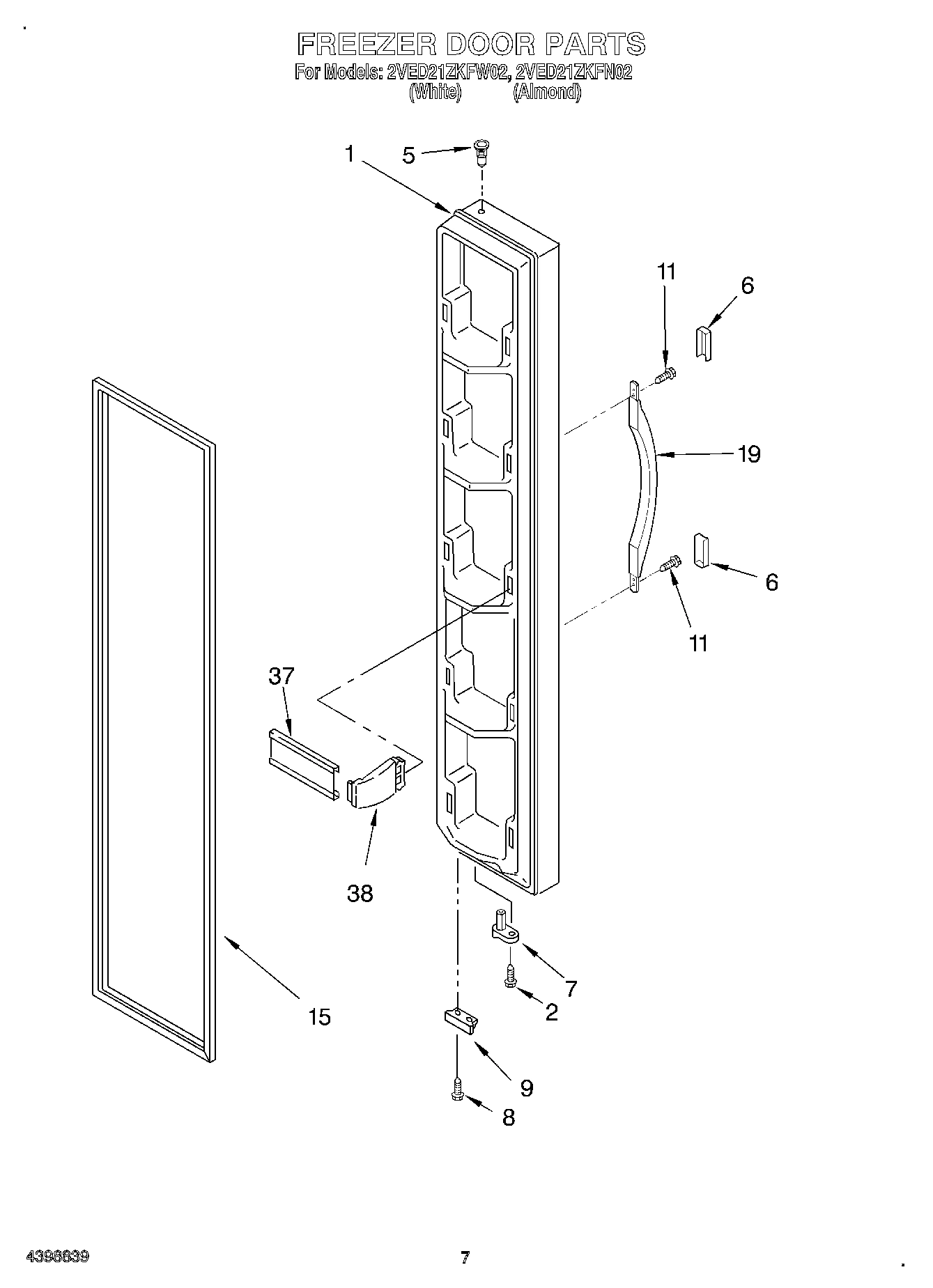 05 - FREEZER DOOR