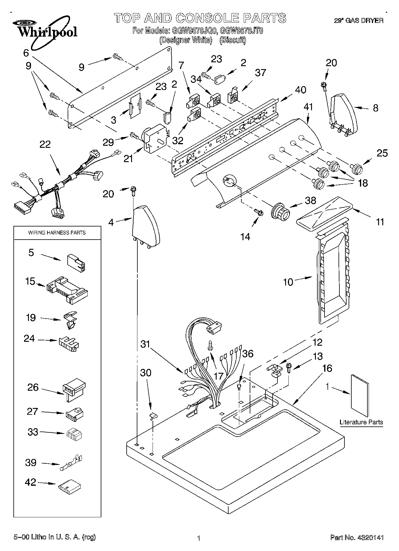 01 - TOP AND CONSOLE, LITERATURE