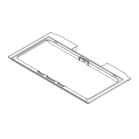 WPW10407377 Whirlpool Refrigerator Frame