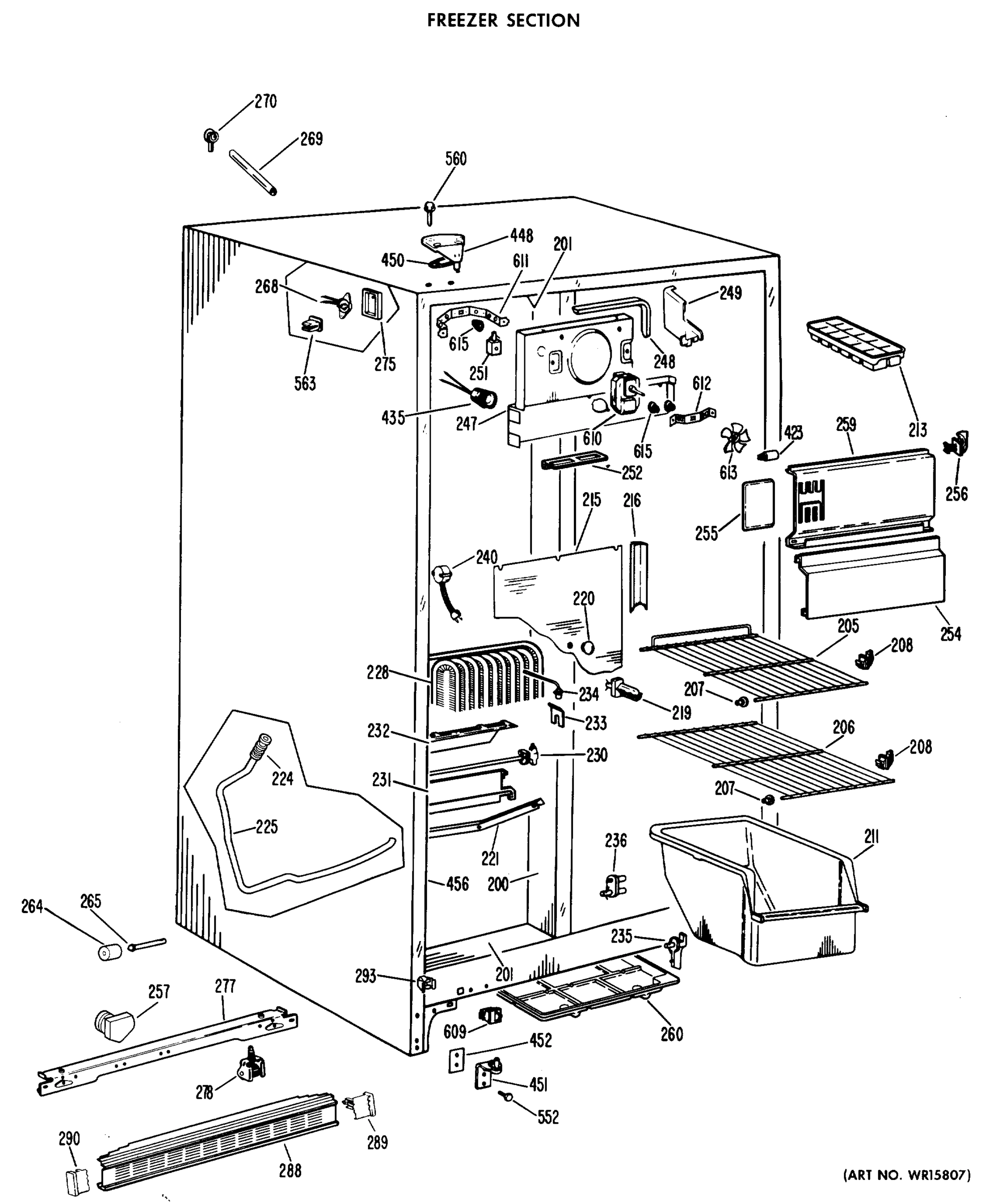 FREEZER SECTION