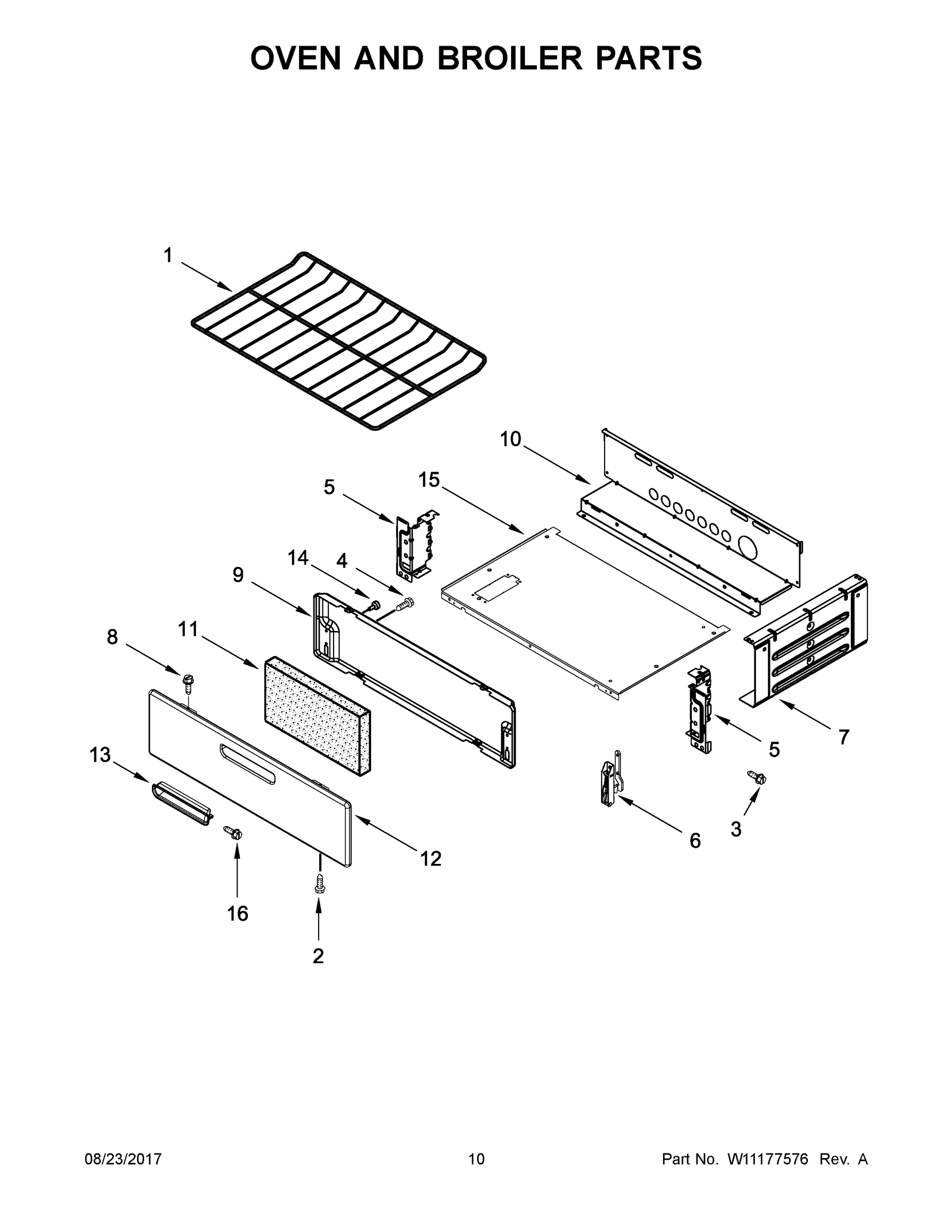 06 - OVEN AND BROILER PARTS